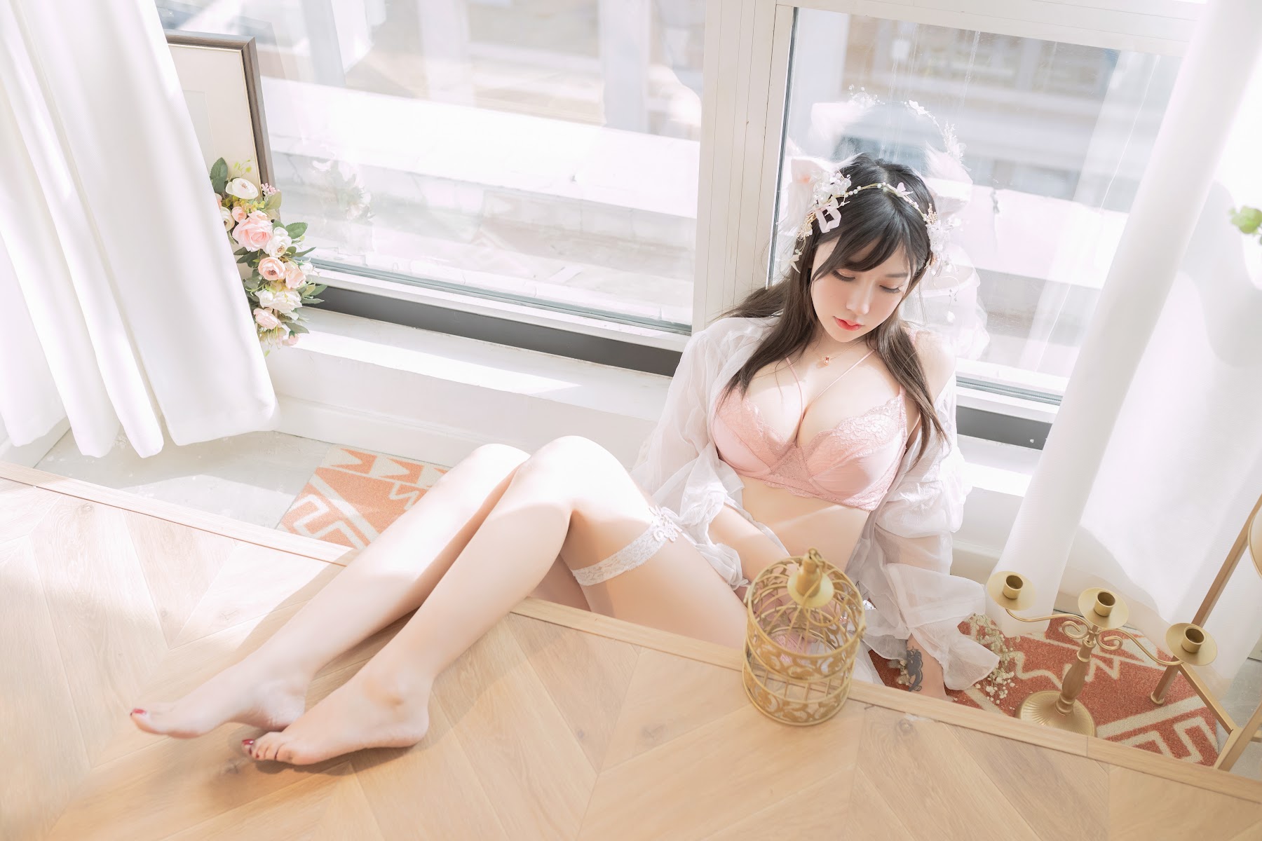 Coser@Mao Jiu Jiang Sakura (猫九酱Sakura) – 花の贰拾歲 - P28