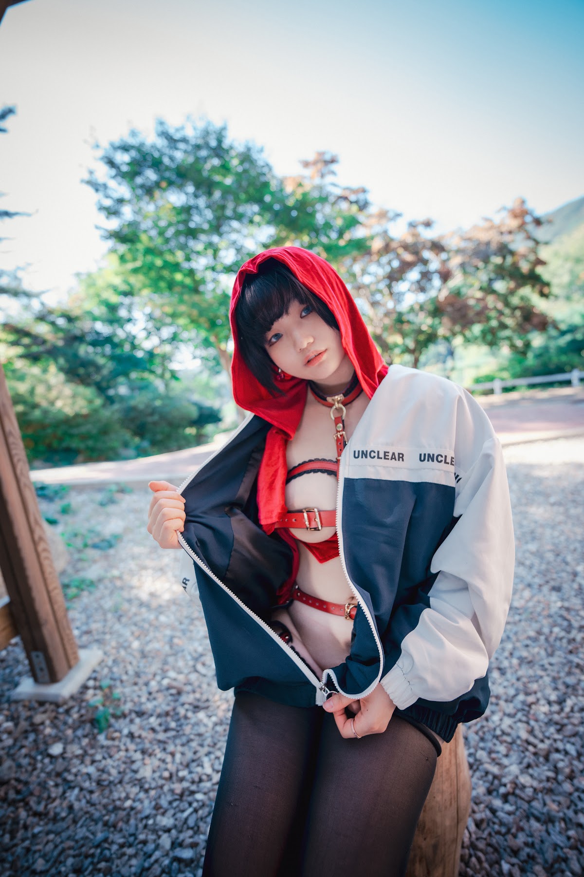 DJAWA Photo – Mimmi (밈미) – Naughty Red Hiring Hood - P120