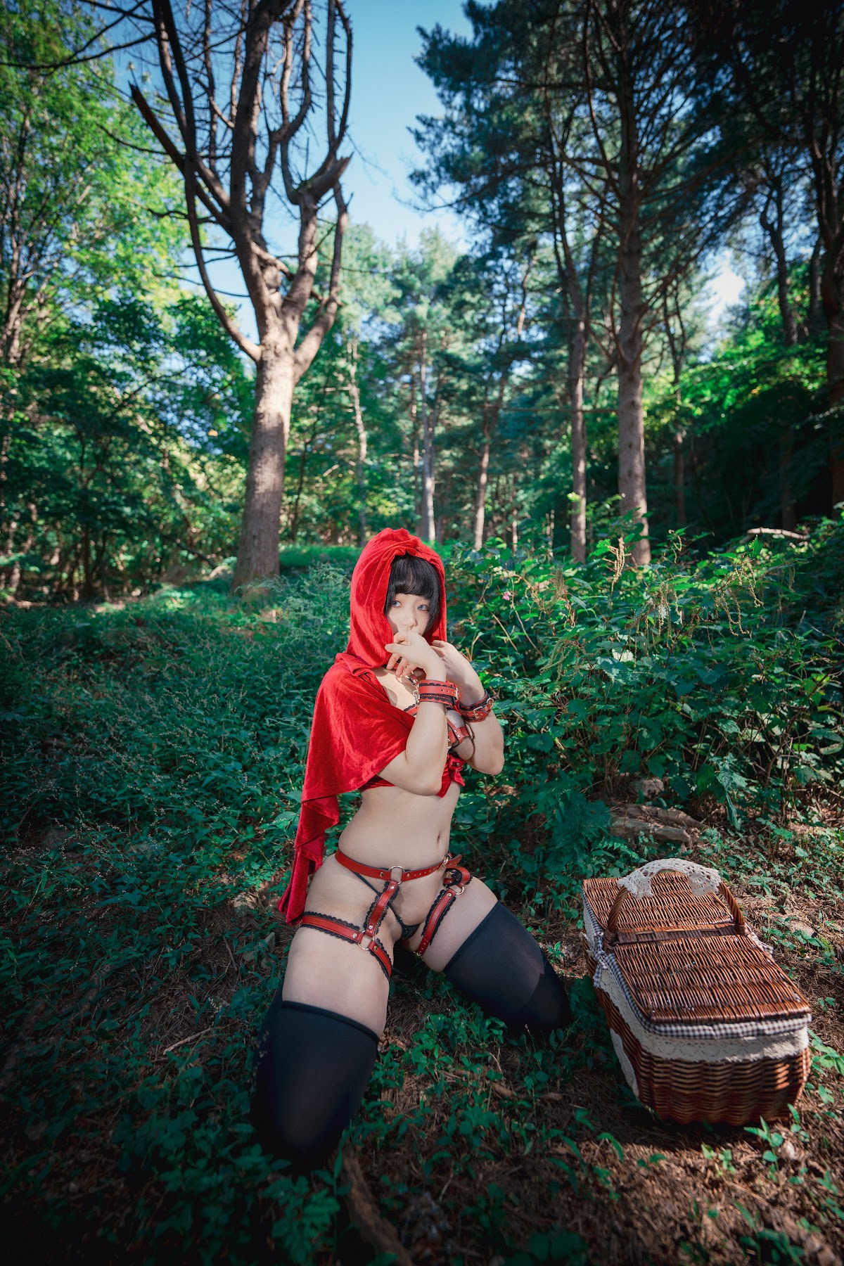 DJAWA Photo – Mimmi (밈미) – Naughty Red Hiring Hood - P15
