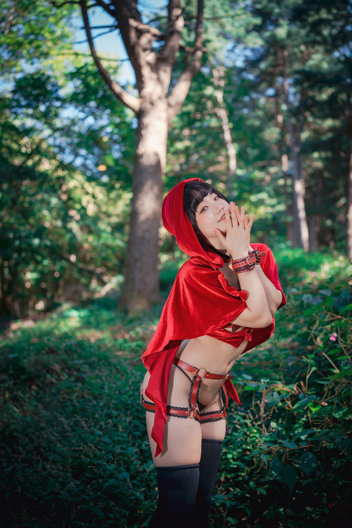DJAWA Photo – Mimmi (밈미) – Naughty Red Hiring Hood - P16