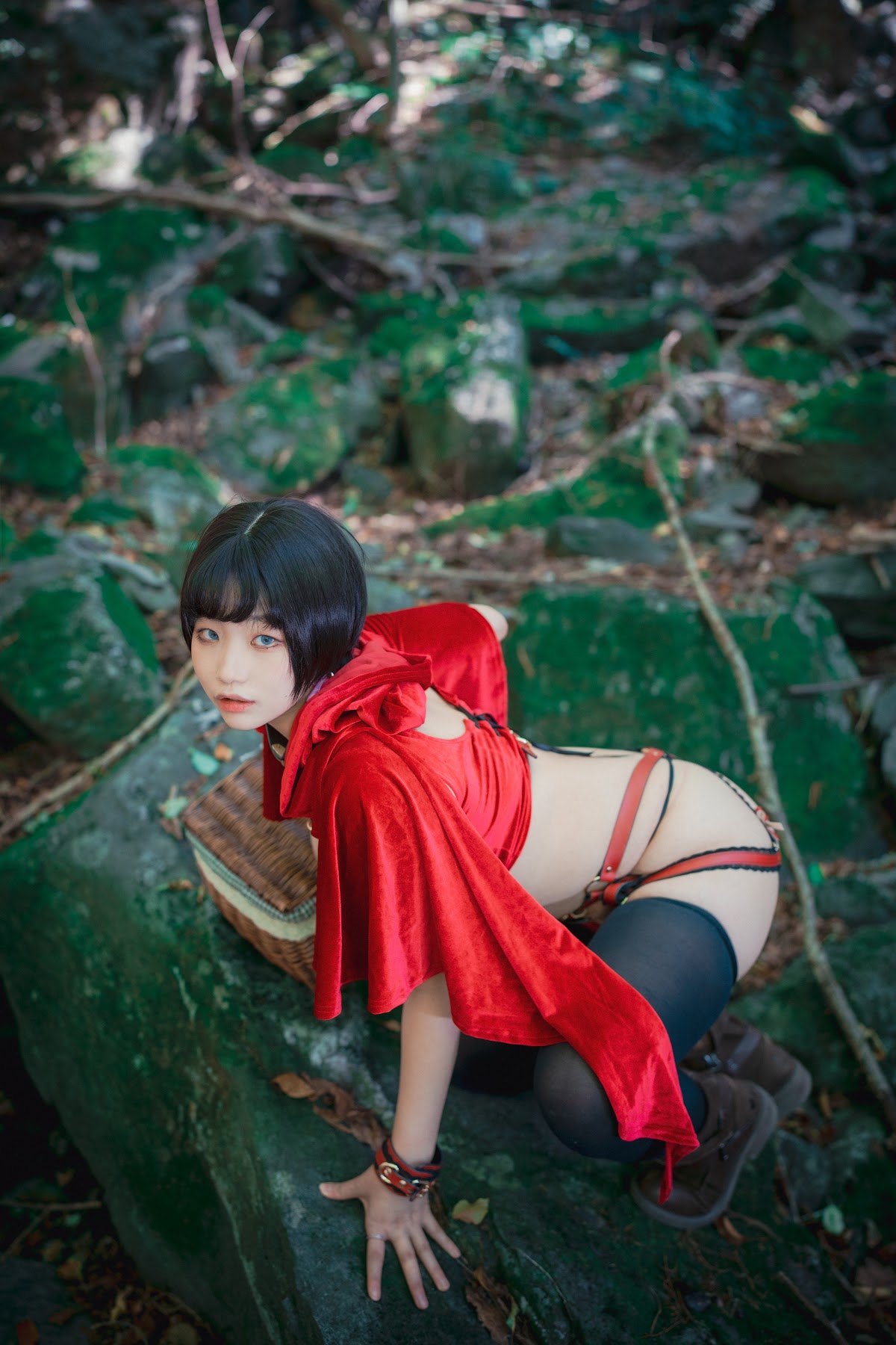 DJAWA Photo – Mimmi (밈미) – Naughty Red Hiring Hood - P32