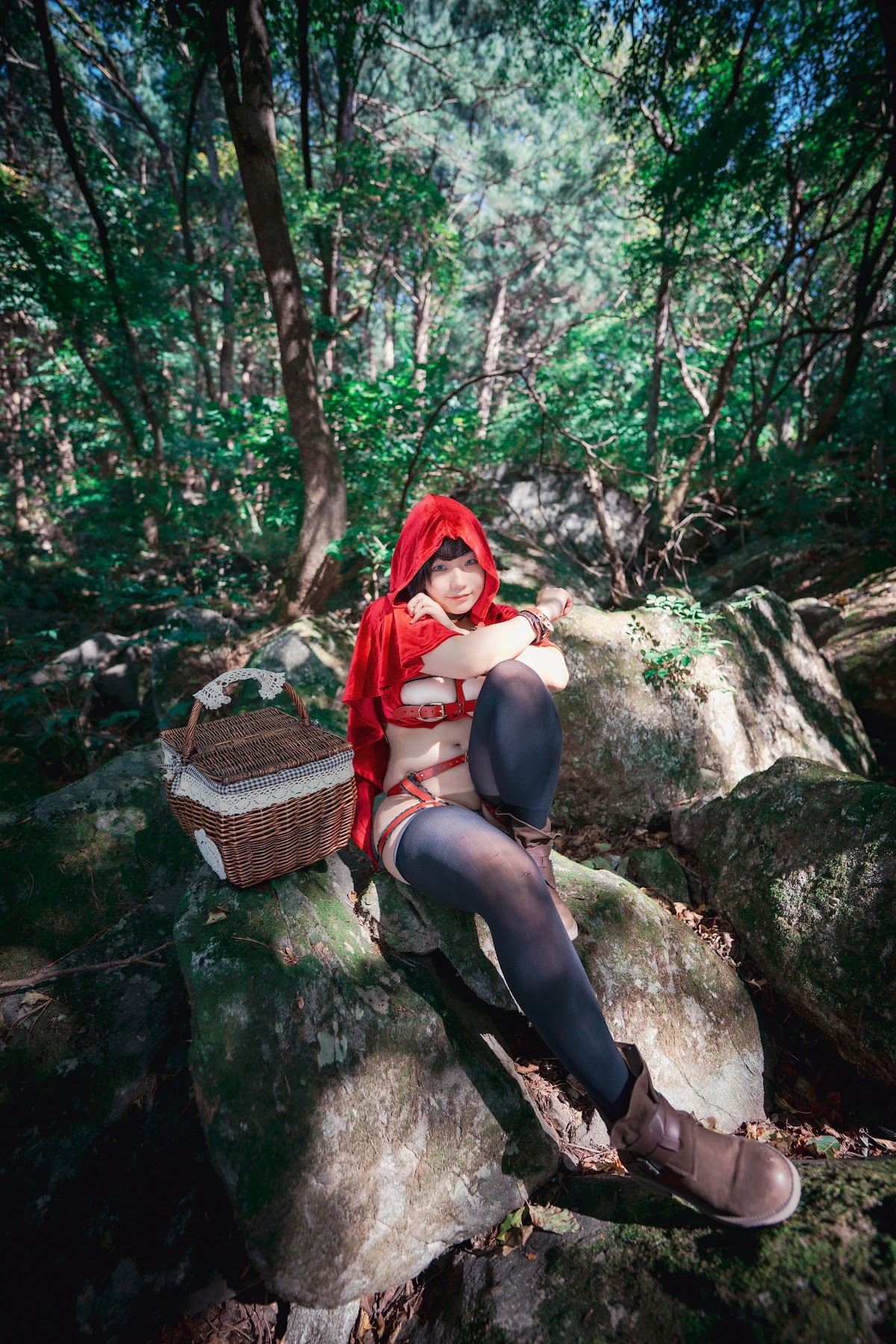 DJAWA Photo – Mimmi (밈미) – Naughty Red Hiring Hood - P48
