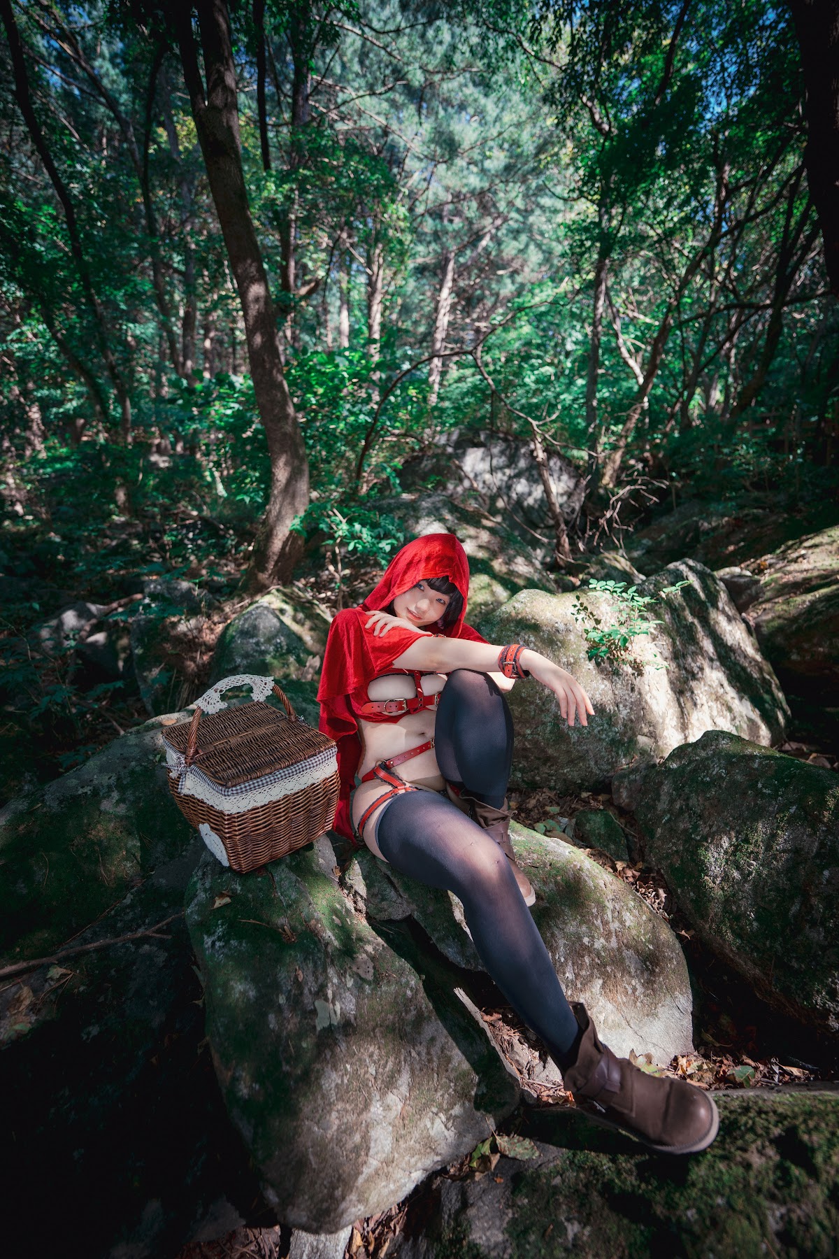 DJAWA Photo – Mimmi (밈미) – Naughty Red Hiring Hood - P49