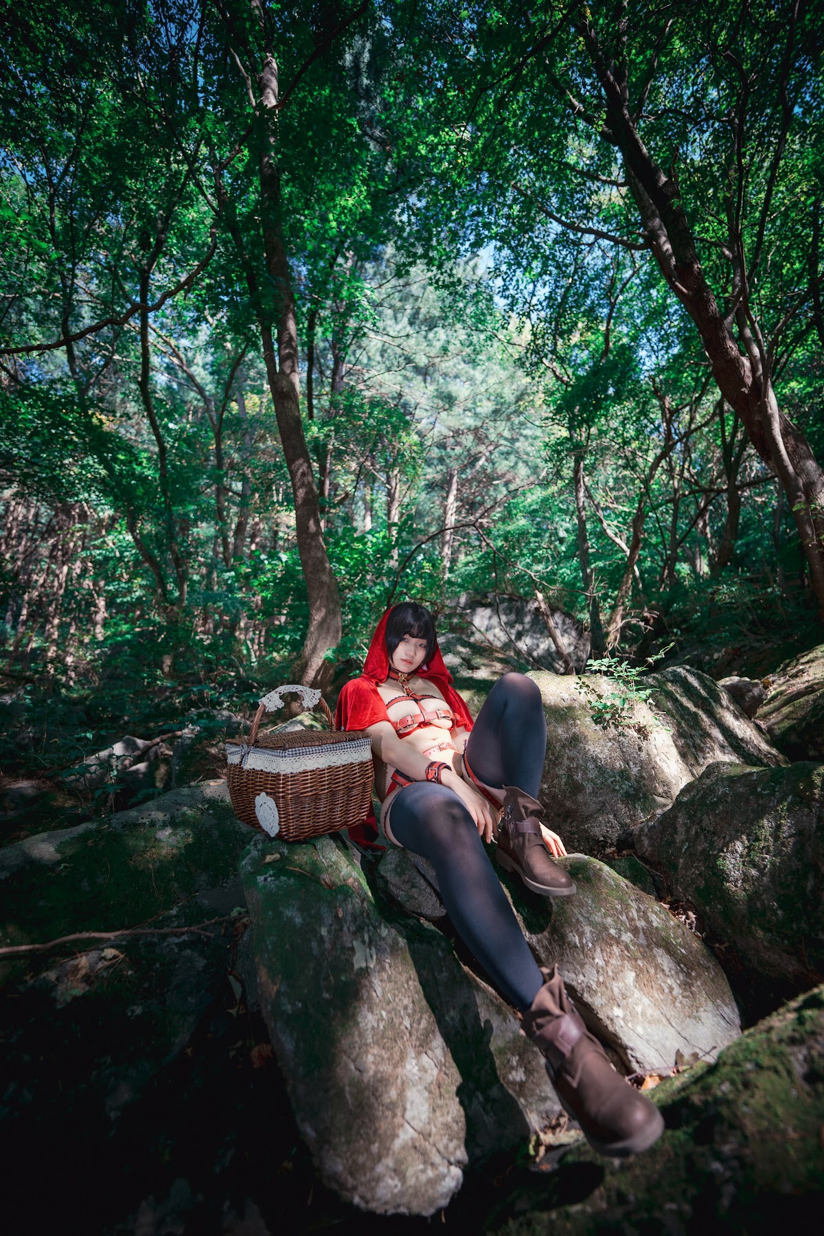 DJAWA Photo – Mimmi (밈미) – Naughty Red Hiring Hood - P50