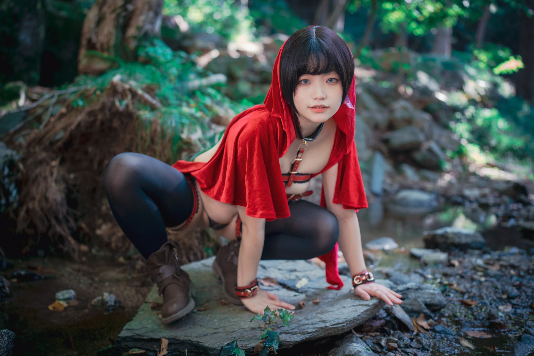DJAWA Photo – Mimmi (밈미) – Naughty Red Hiring Hood - P60