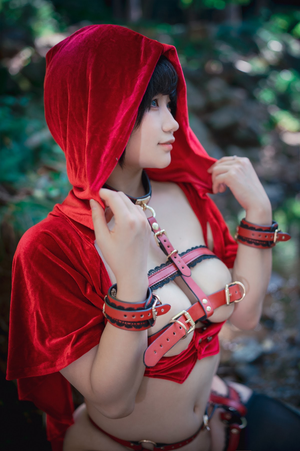 DJAWA Photo – Mimmi (밈미) – Naughty Red Hiring Hood - P63