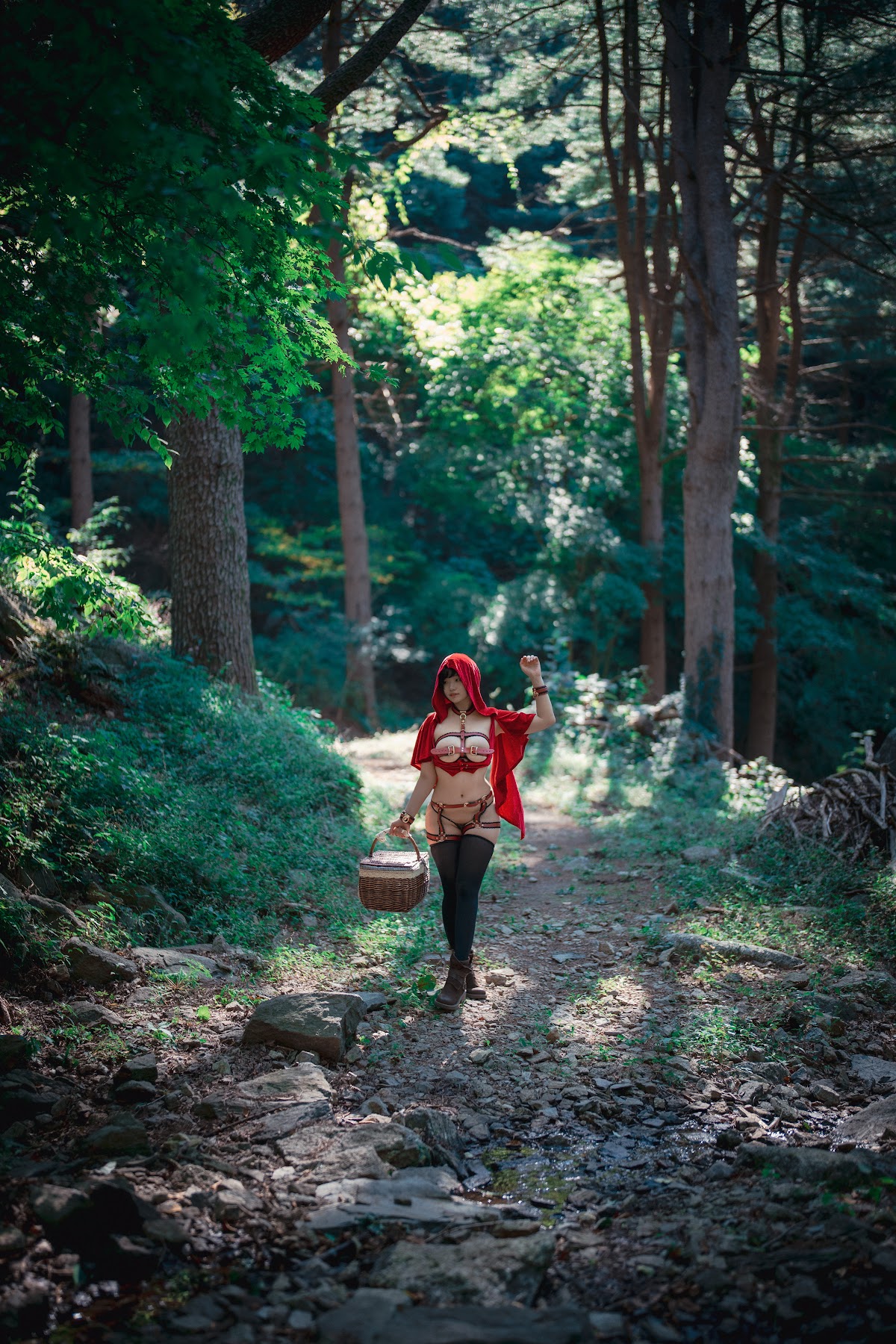 DJAWA Photo – Mimmi (밈미) – Naughty Red Hiring Hood - P72