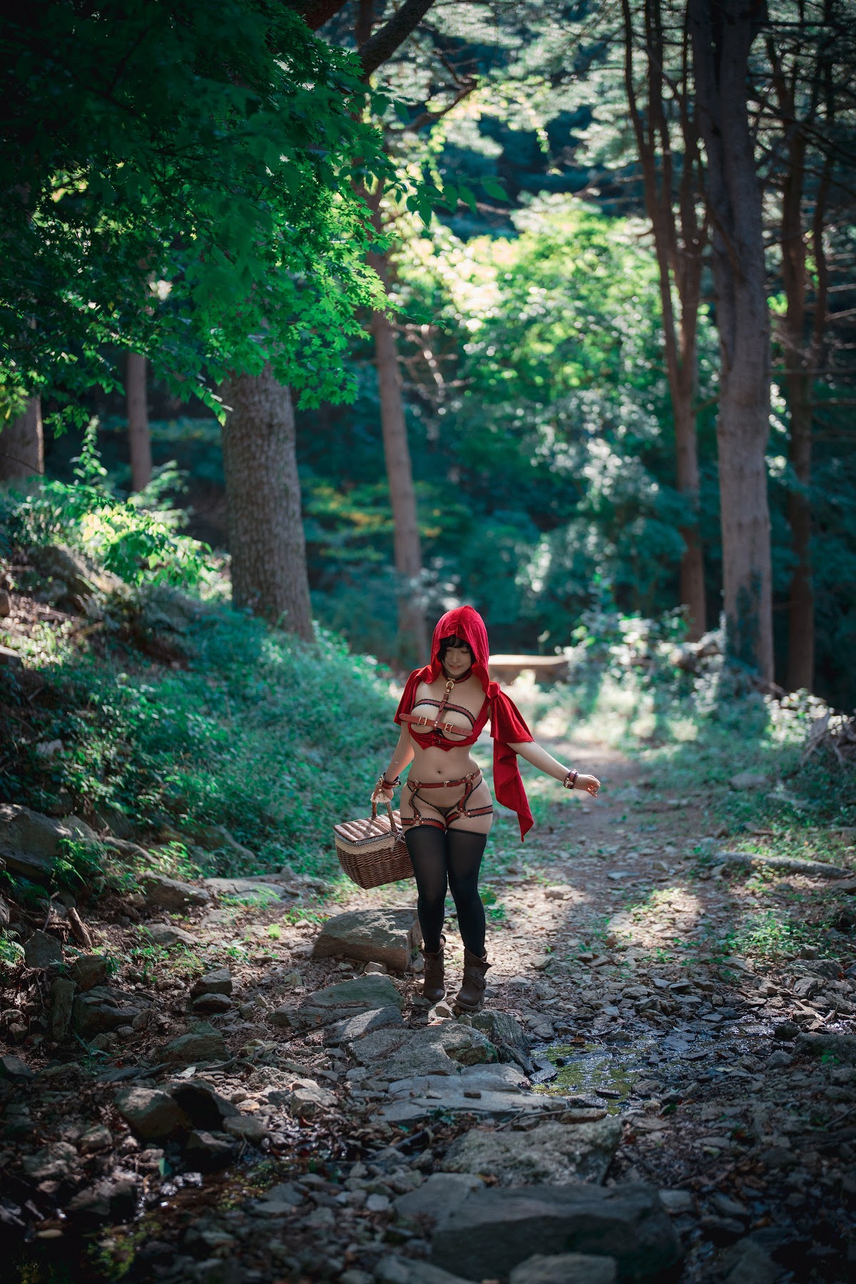 DJAWA Photo – Mimmi (밈미) – Naughty Red Hiring Hood - P73