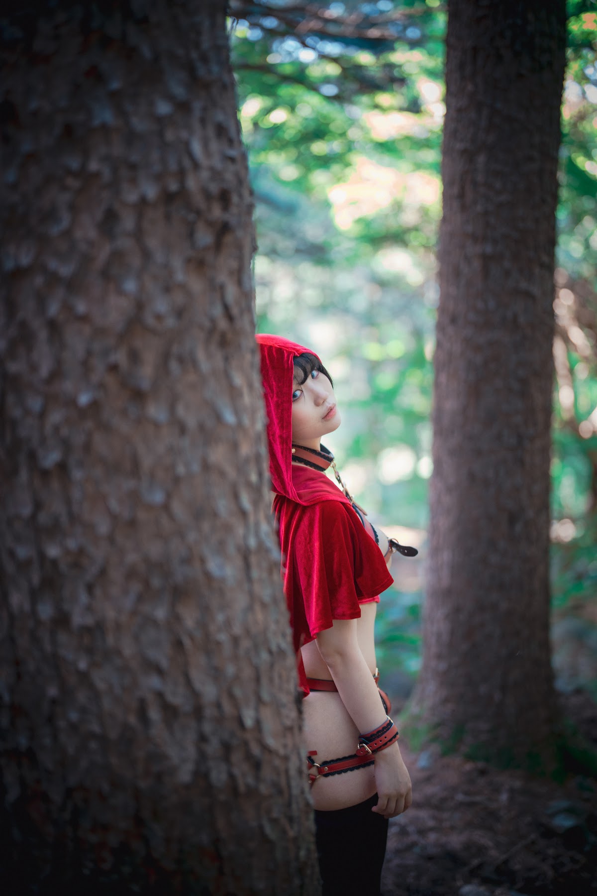 DJAWA Photo – Mimmi (밈미) – Naughty Red Hiring Hood - P93