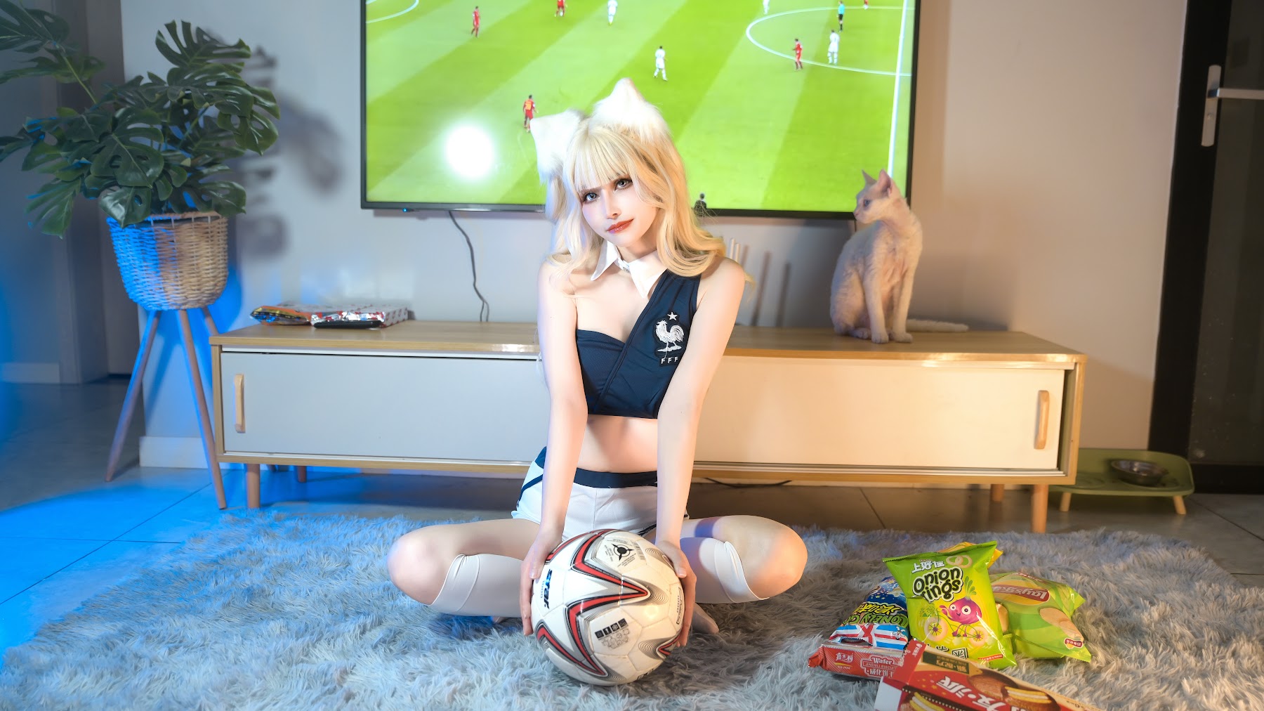Coser@鹿八岁 – 足球少女 - P3