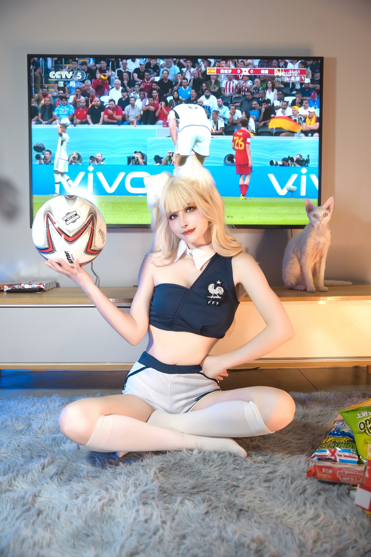 Coser@鹿八岁 – 足球少女 - P4