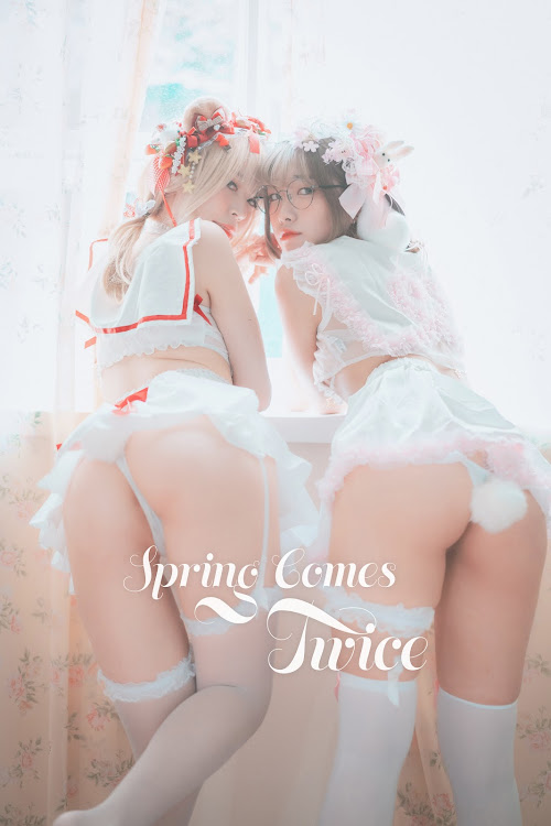 DJAWA Photo – Mozzi (모찌) & Sonson (손손) – Spring Comes Twice