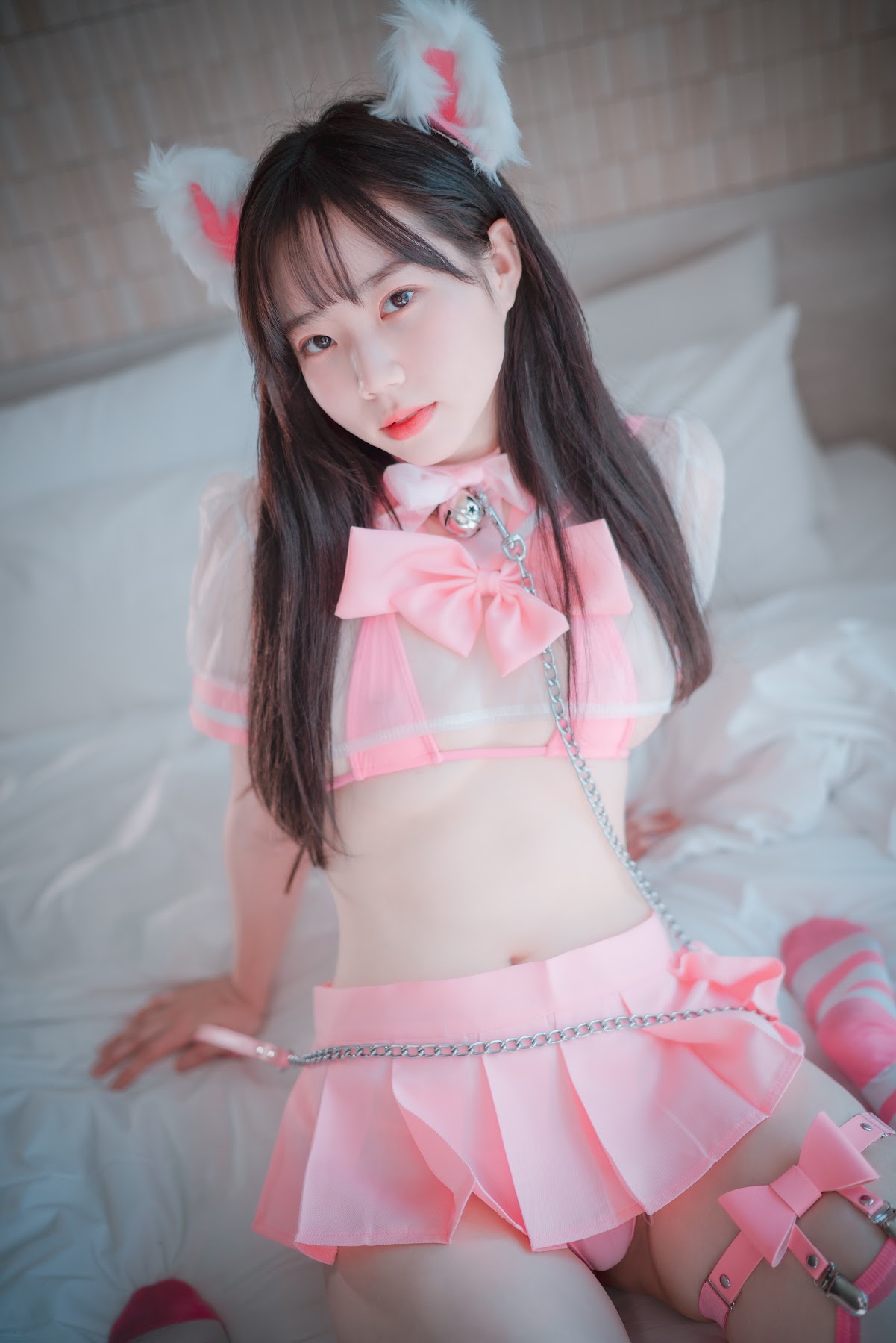 DJAWA Photo – Myu_a_ (뮤아) – Catgirl in Pink - P15