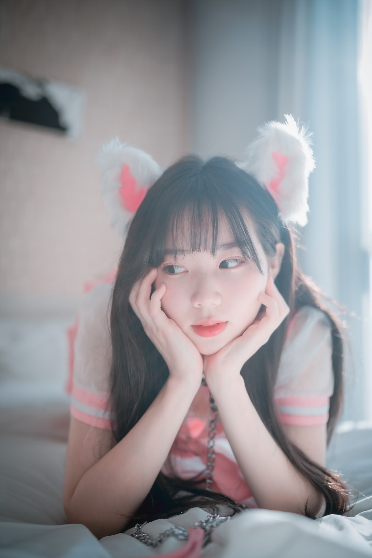 DJAWA Photo – Myu_a_ (뮤아) – Catgirl in Pink - P24