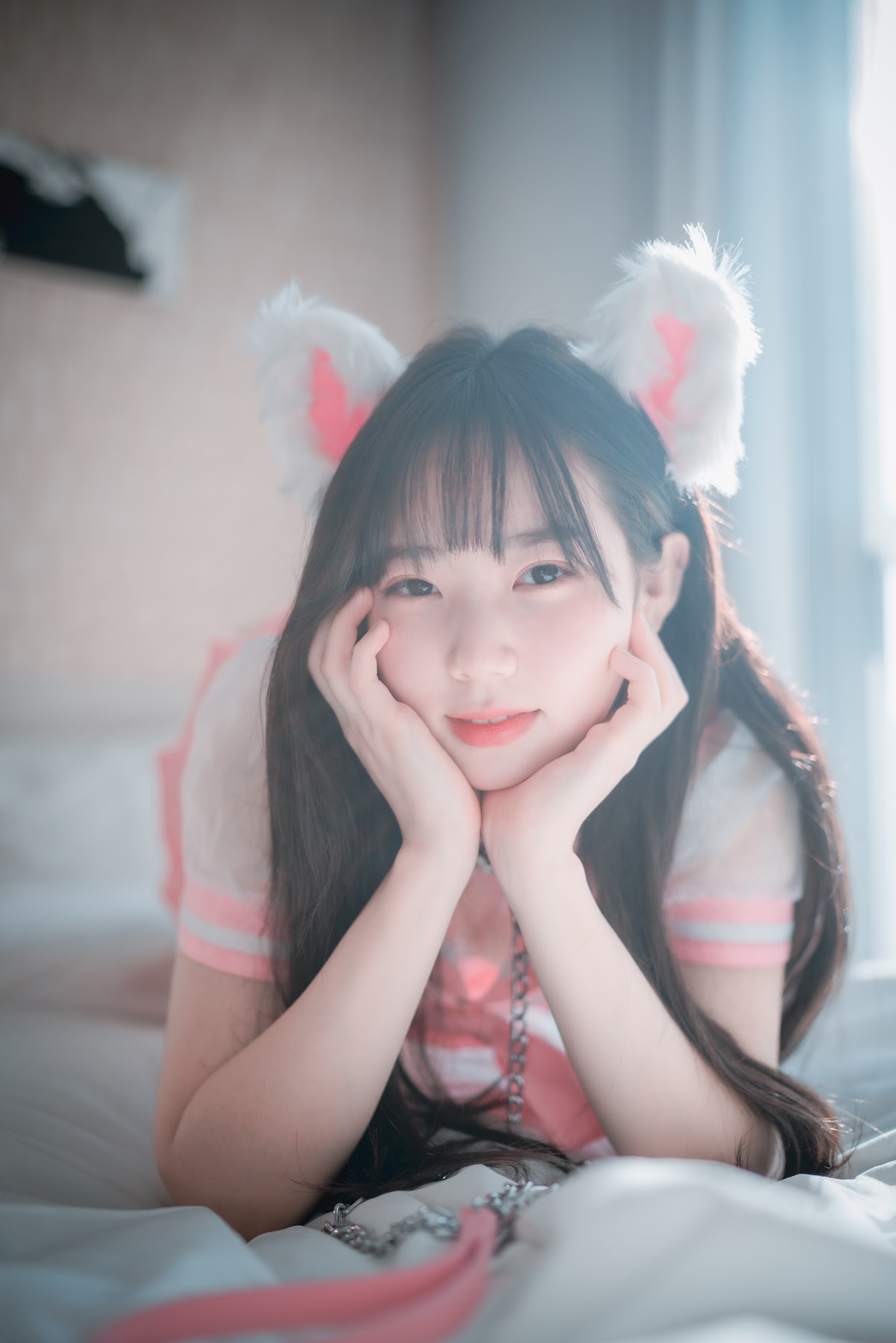 DJAWA Photo – Myu_a_ (뮤아) – Catgirl in Pink - P25