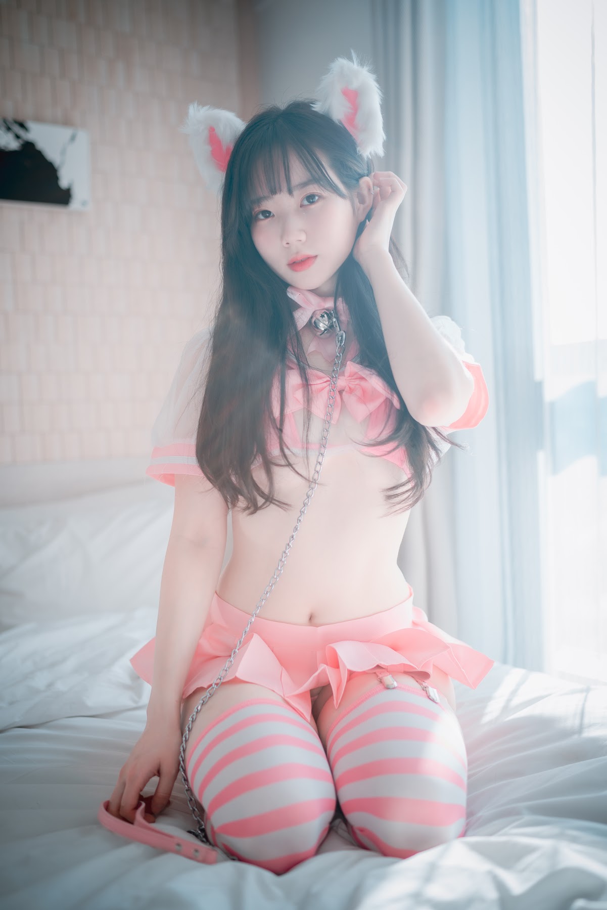 DJAWA Photo – Myu_a_ (뮤아) – Catgirl in Pink - P26