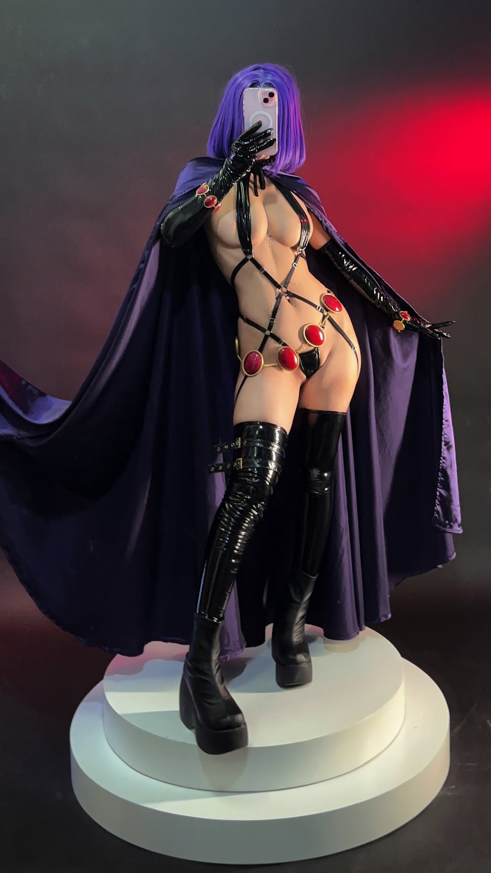Coser@UmekoJ – Raven Latex Lingerie - P97