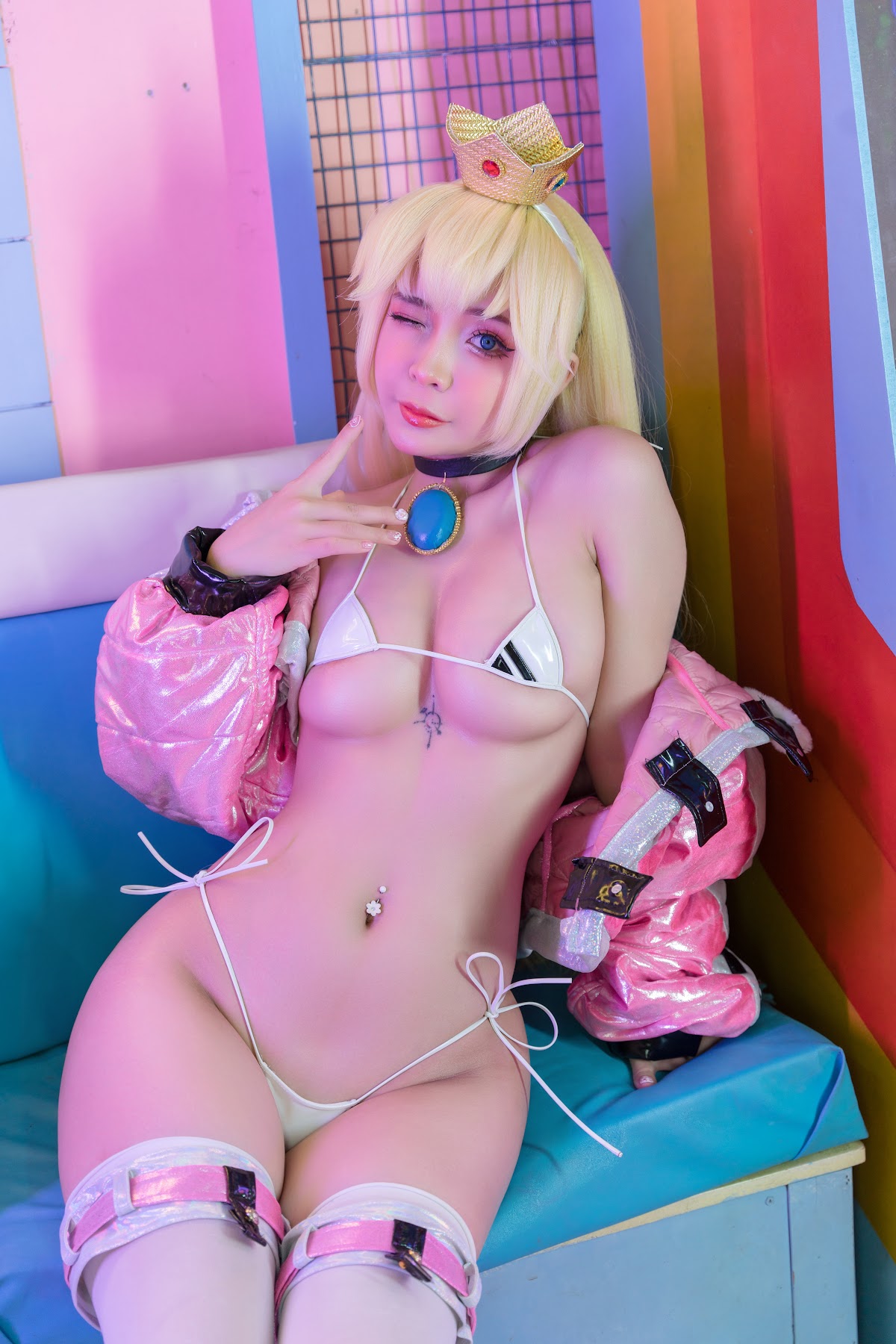 Coser@UmekoJ – Princess Peach - P41