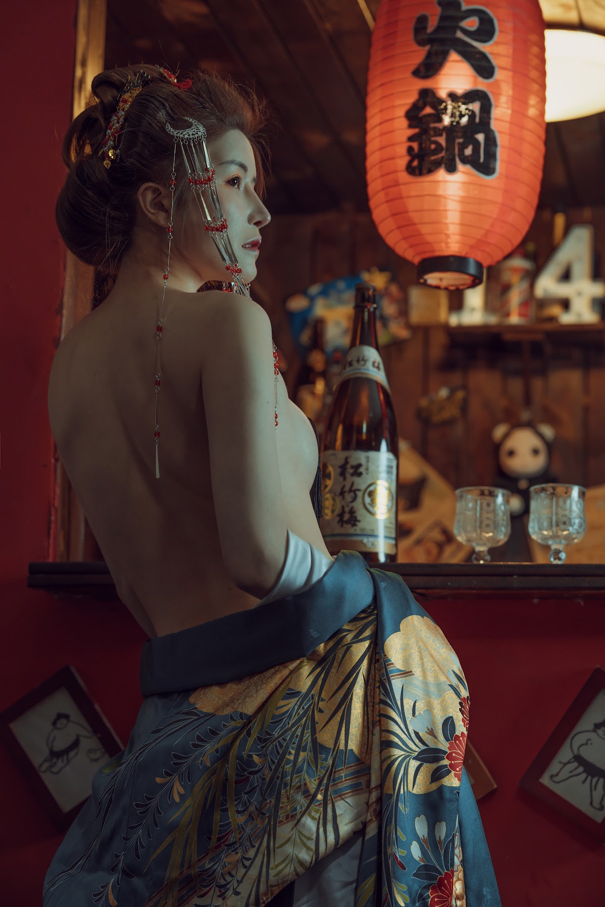 Coser@鹿八岁 – 酒醉的和服少女 - P4