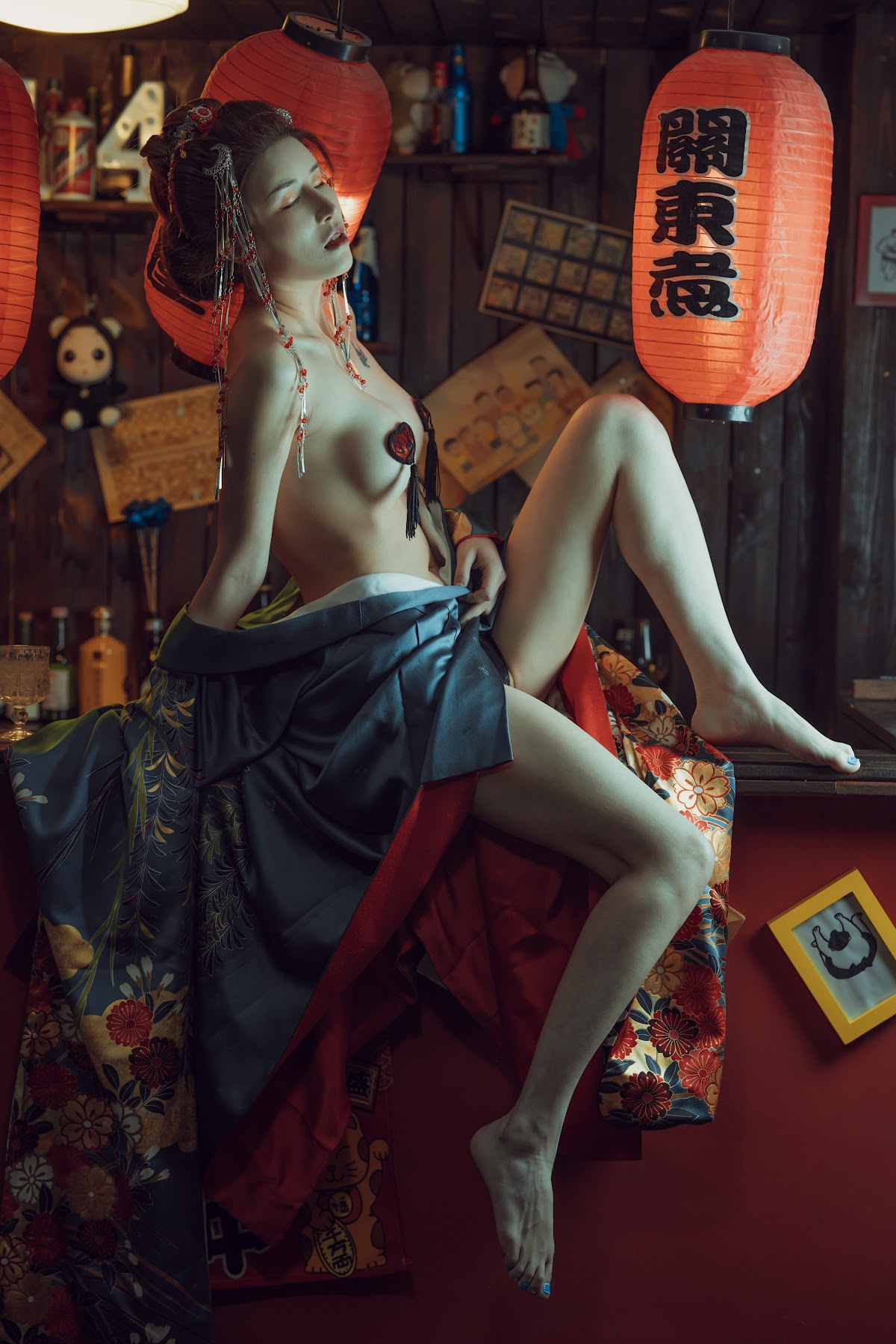 Coser@鹿八岁 – 酒醉的和服少女 - P5