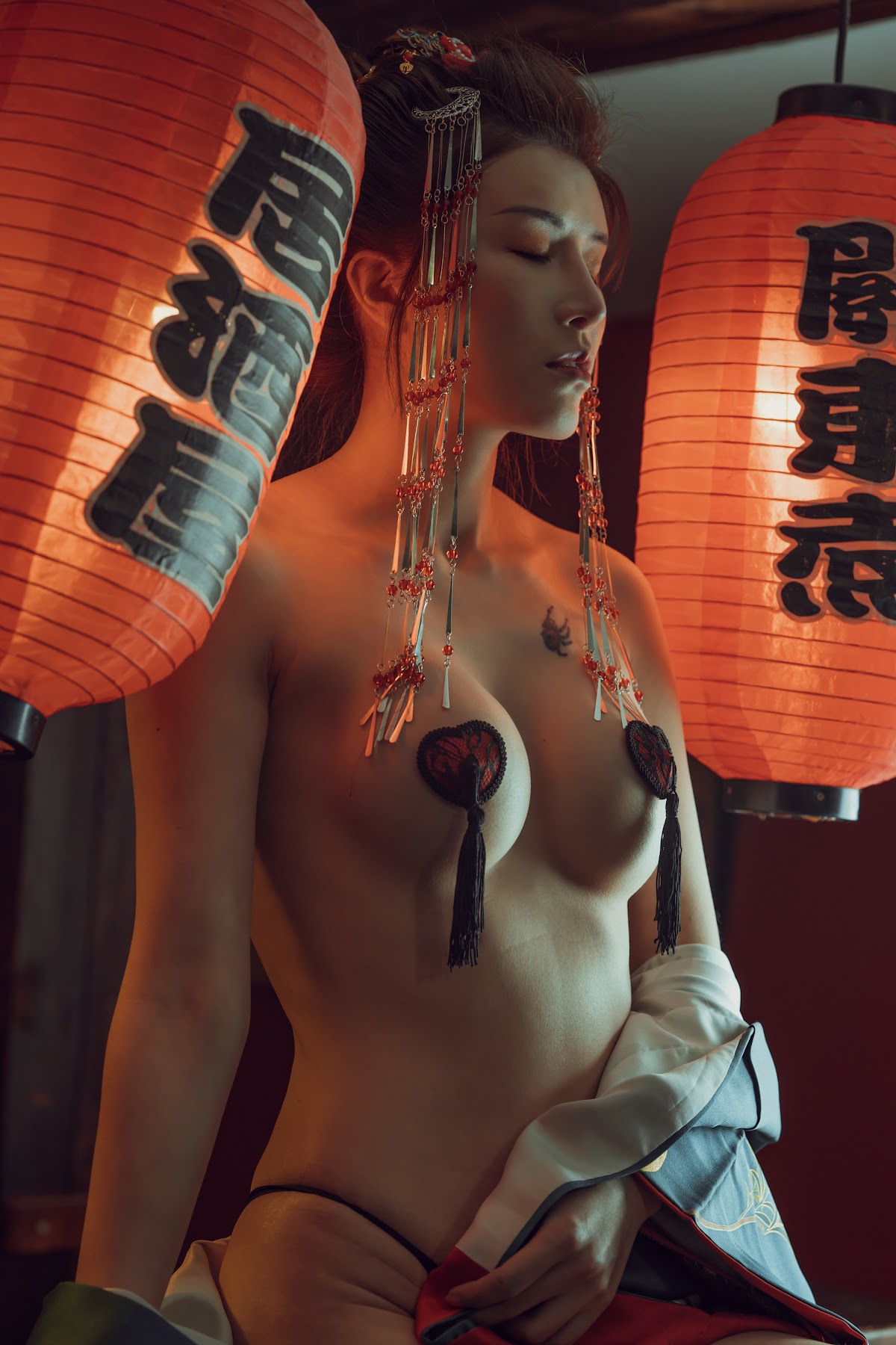 Coser@鹿八岁 – 酒醉的和服少女 - P8