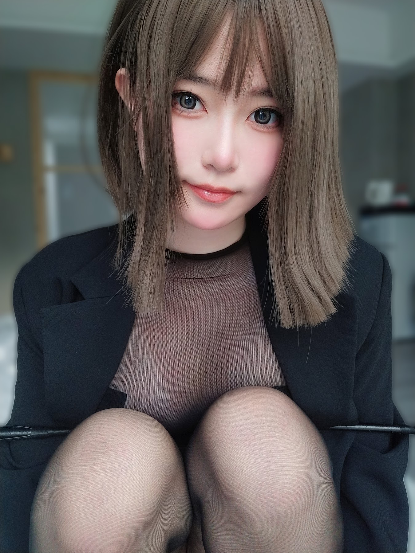 Coser@女主K – 大胆的秘书 - P102