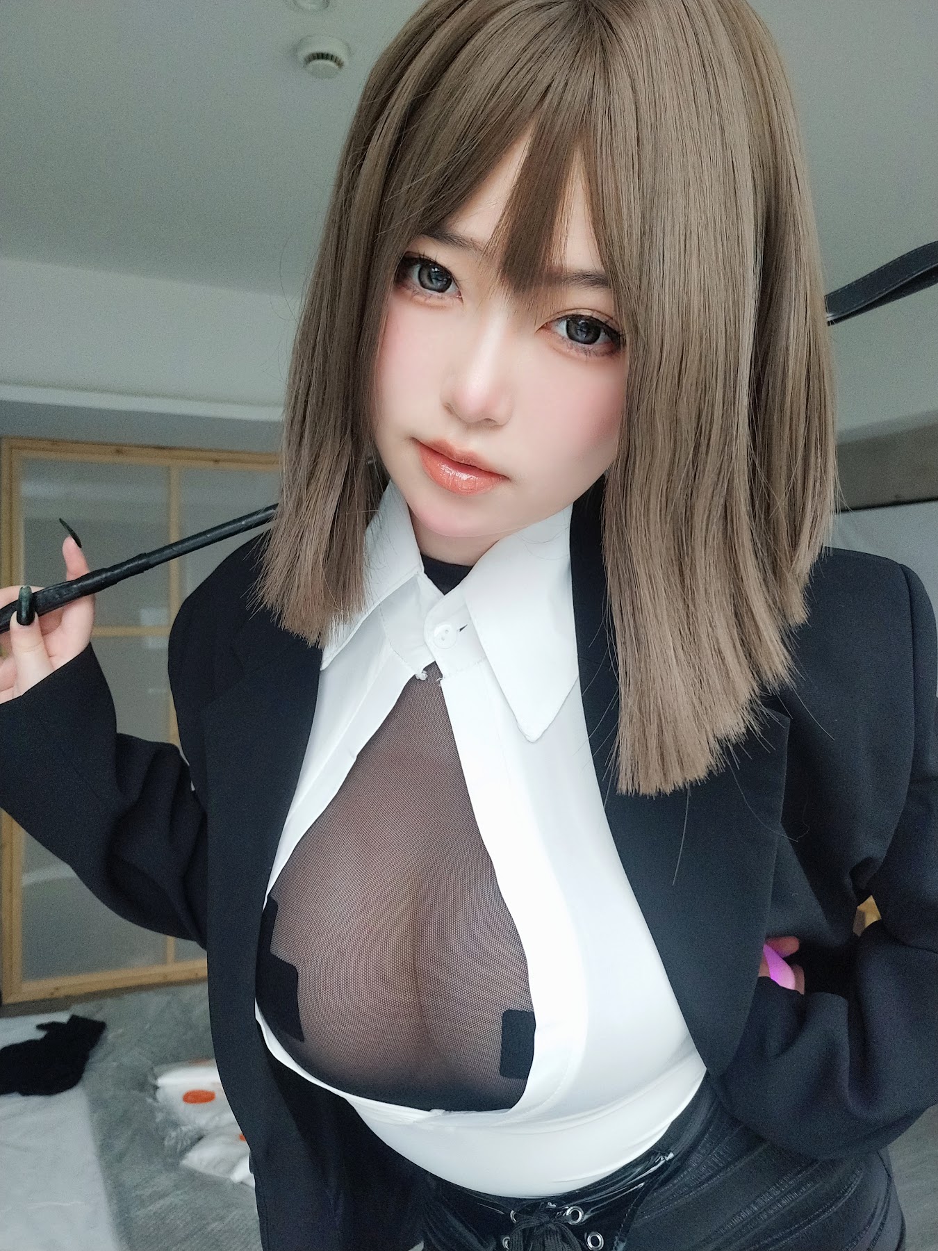 Coser@女主K – 大胆的秘书 - P15