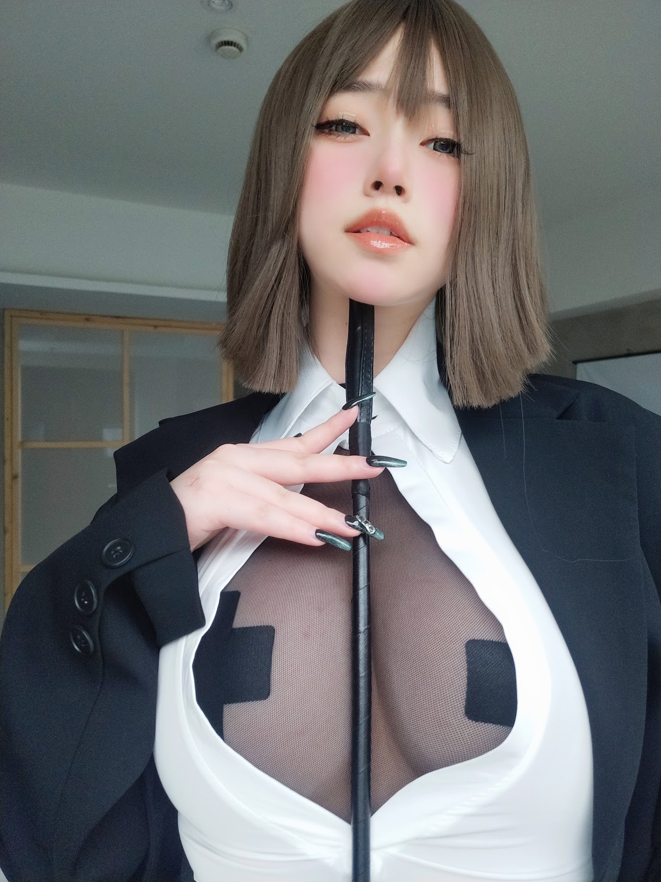 Coser@女主K – 大胆的秘书 - P19