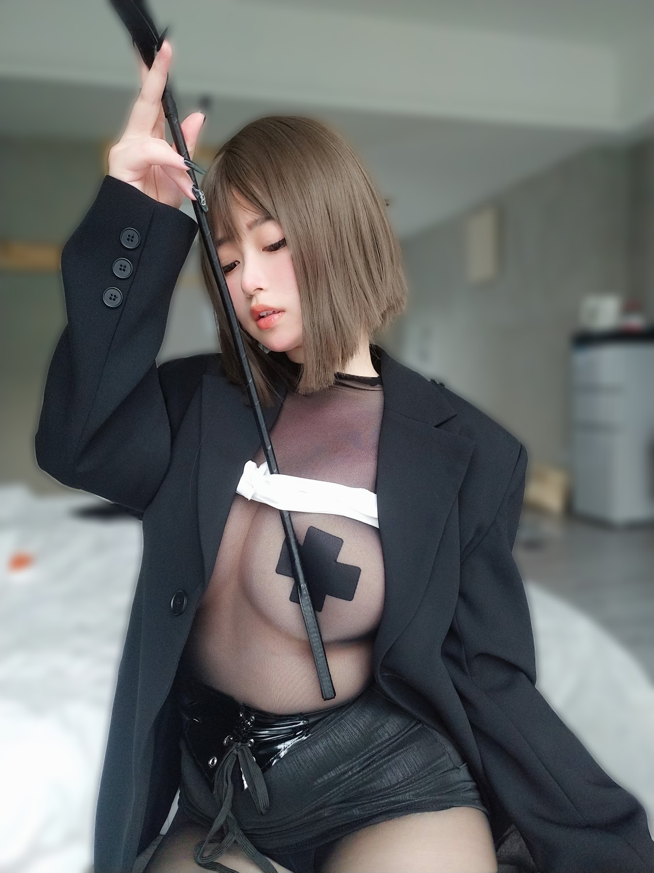 Coser@女主K – 大胆的秘书 - P94