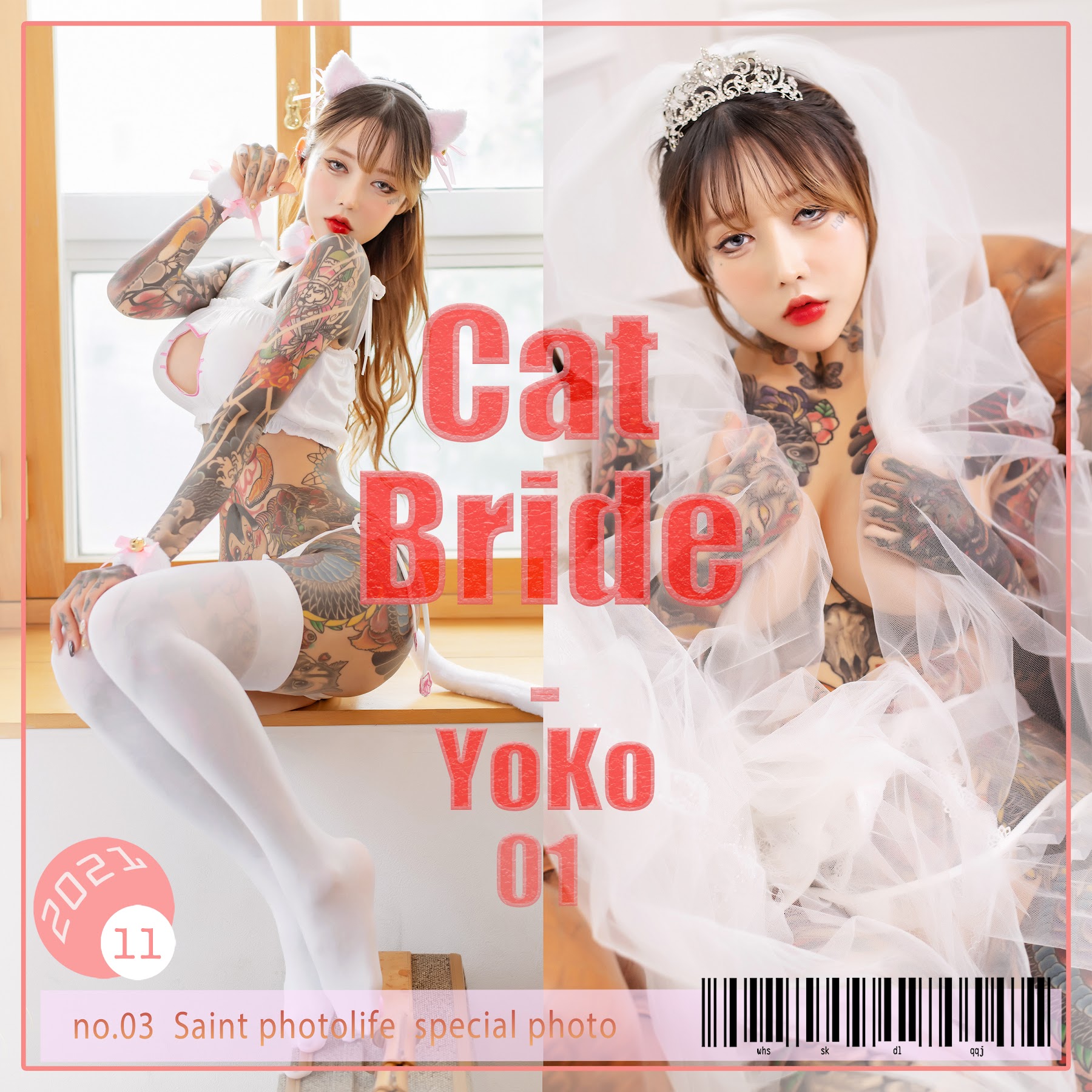 SAINT Photolife – YoKo – Vol.01 Cat Bride - P85