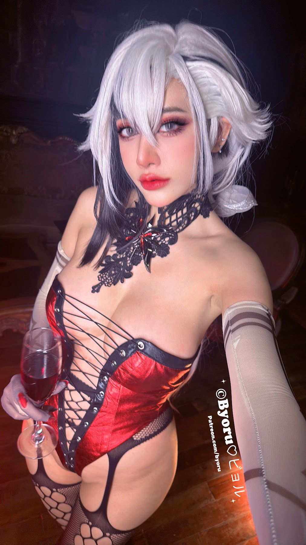 Coser@Byoru – Genshin Impact Arlecchino Dress - P76