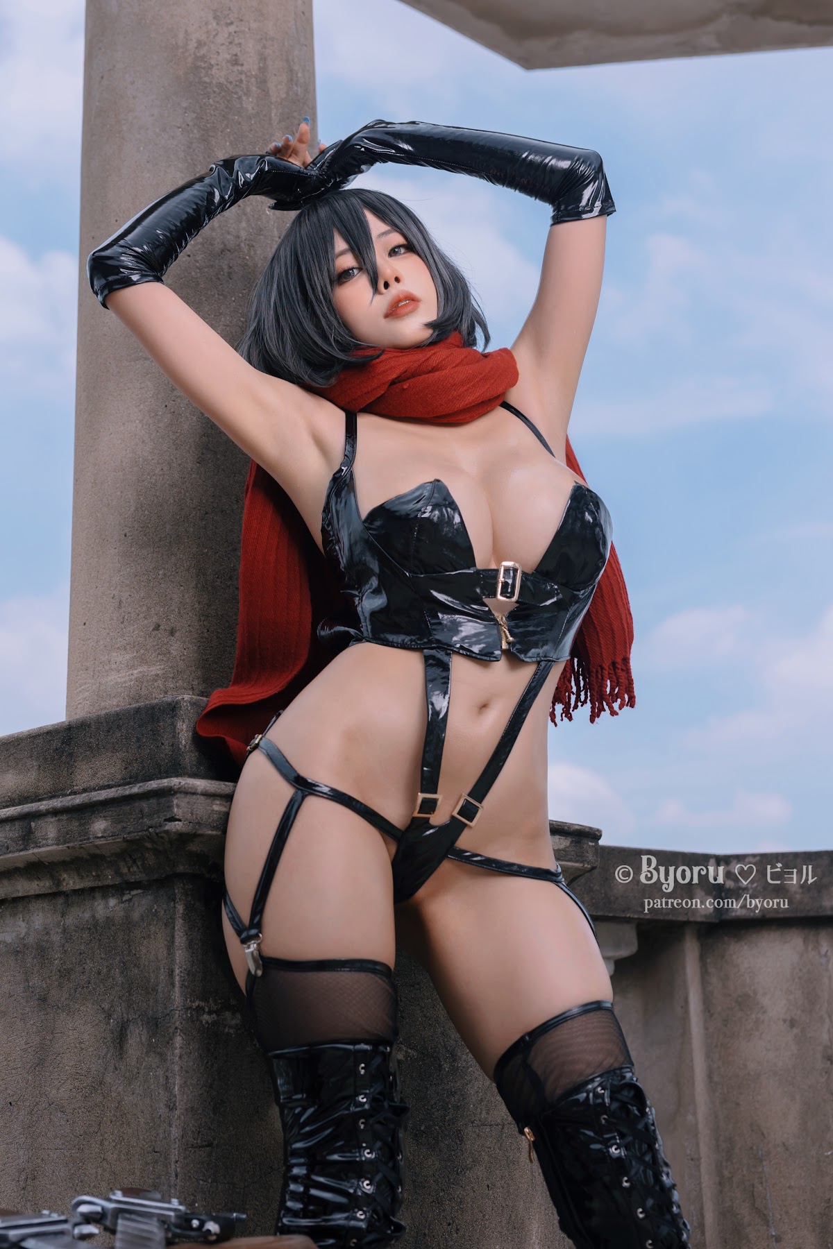 Coser@Byoru – 三笠阿克曼 进击的巨人 - P8
