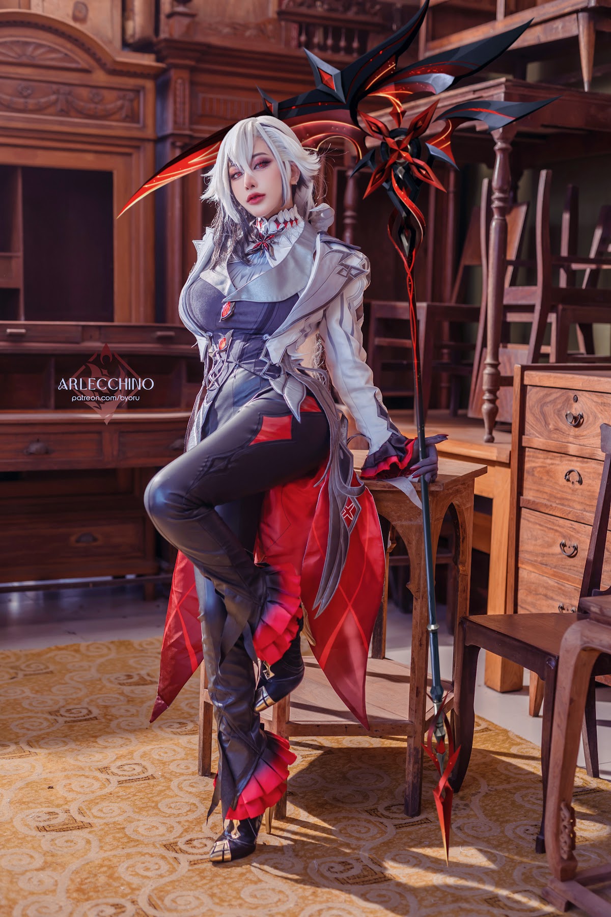 Coser@Byoru – 原神「仆人」阿蕾奇诺 二 - P1