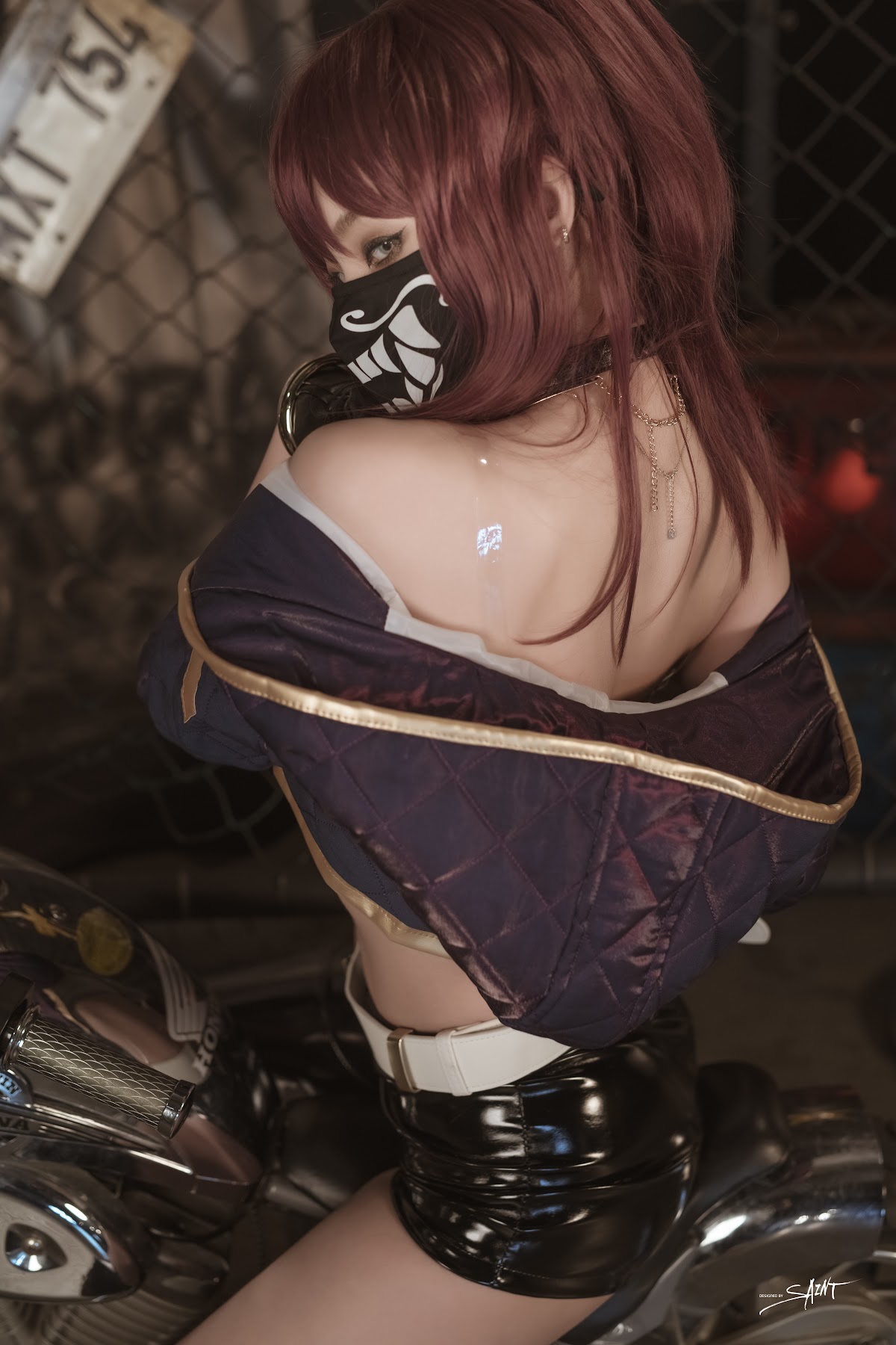 SAINT Photolife – Yuna (유나) – Yuna’s Cos Vol.04 – KDA Akali & Nier Automata 2B - P10