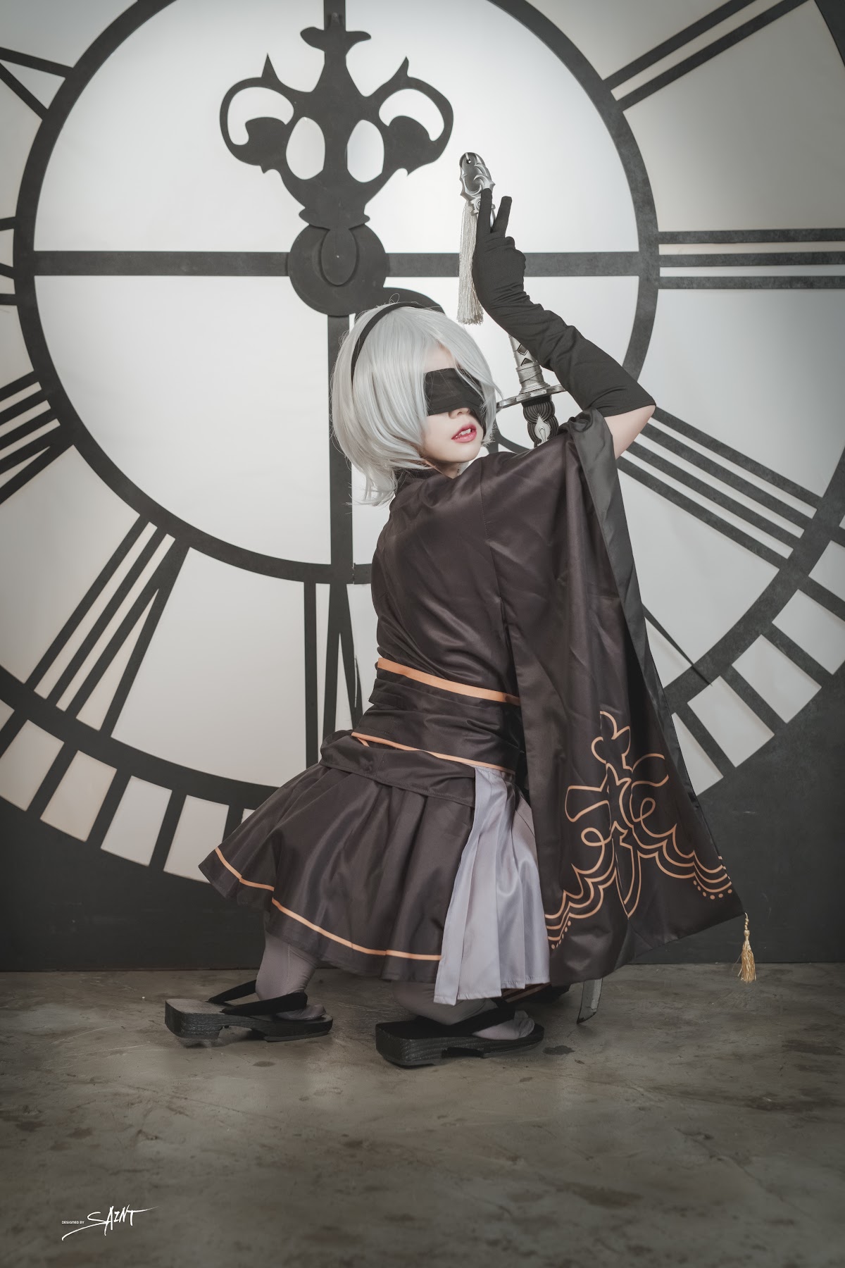 SAINT Photolife – Yuna (유나) – Yuna’s Cos Vol.04 – KDA Akali & Nier Automata 2B - P28