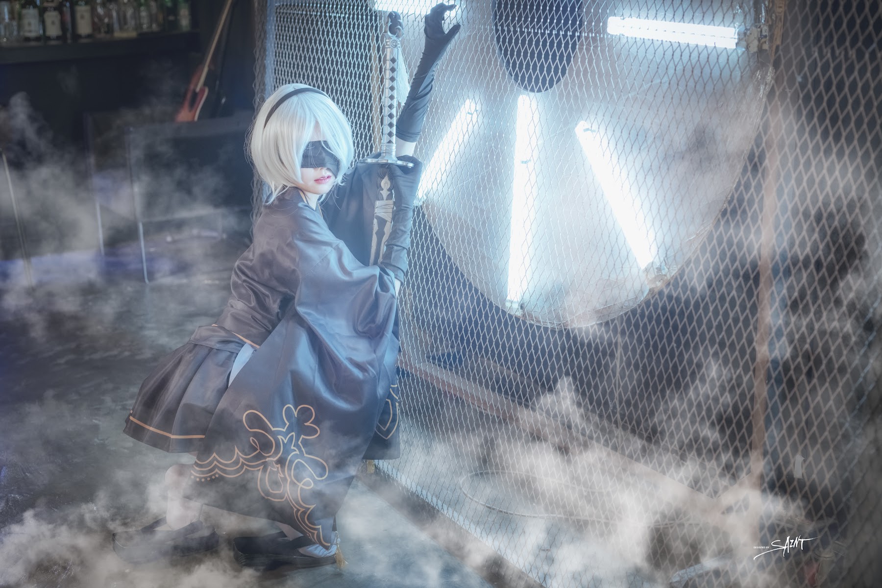 SAINT Photolife – Yuna (유나) – Yuna’s Cos Vol.04 – KDA Akali & Nier Automata 2B - P35
