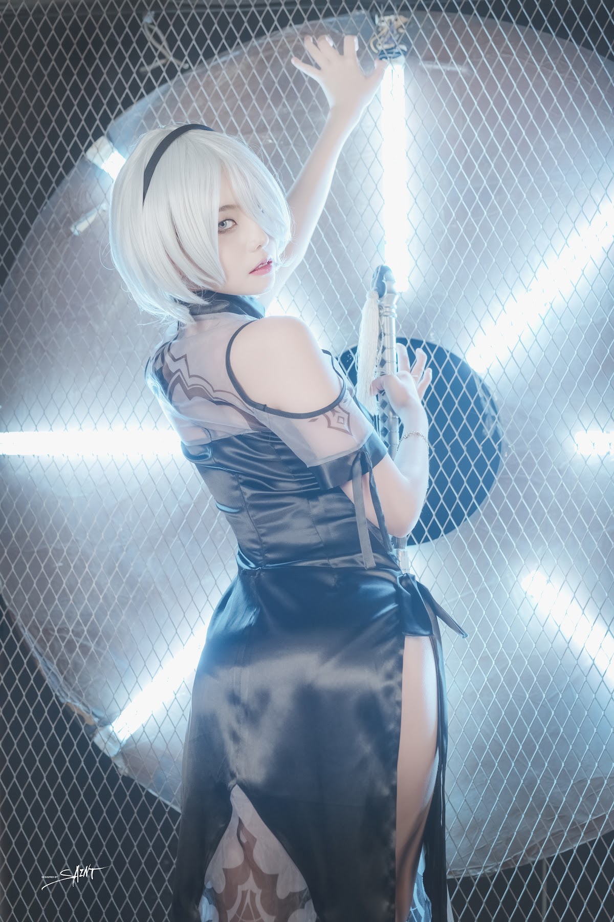 SAINT Photolife – Yuna (유나) – Yuna’s Cos Vol.04 – KDA Akali & Nier Automata 2B - P50