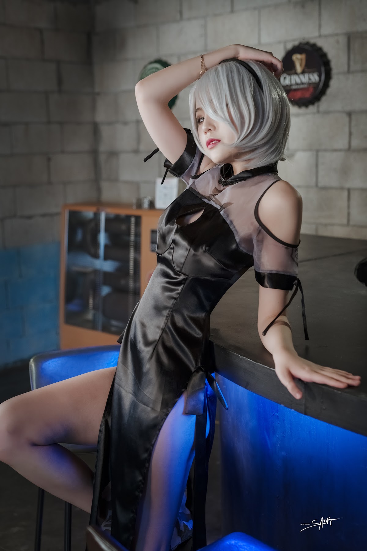 SAINT Photolife – Yuna (유나) – Yuna’s Cos Vol.04 – KDA Akali & Nier Automata 2B - P52