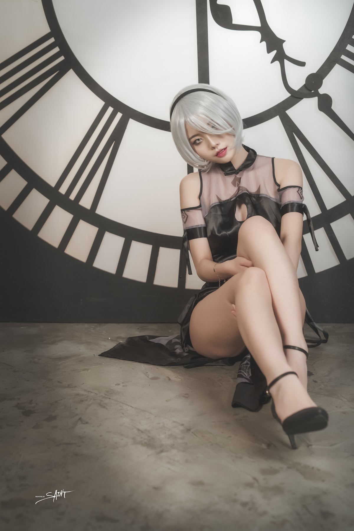 SAINT Photolife – Yuna (유나) – Yuna’s Cos Vol.04 – KDA Akali & Nier Automata 2B - P57