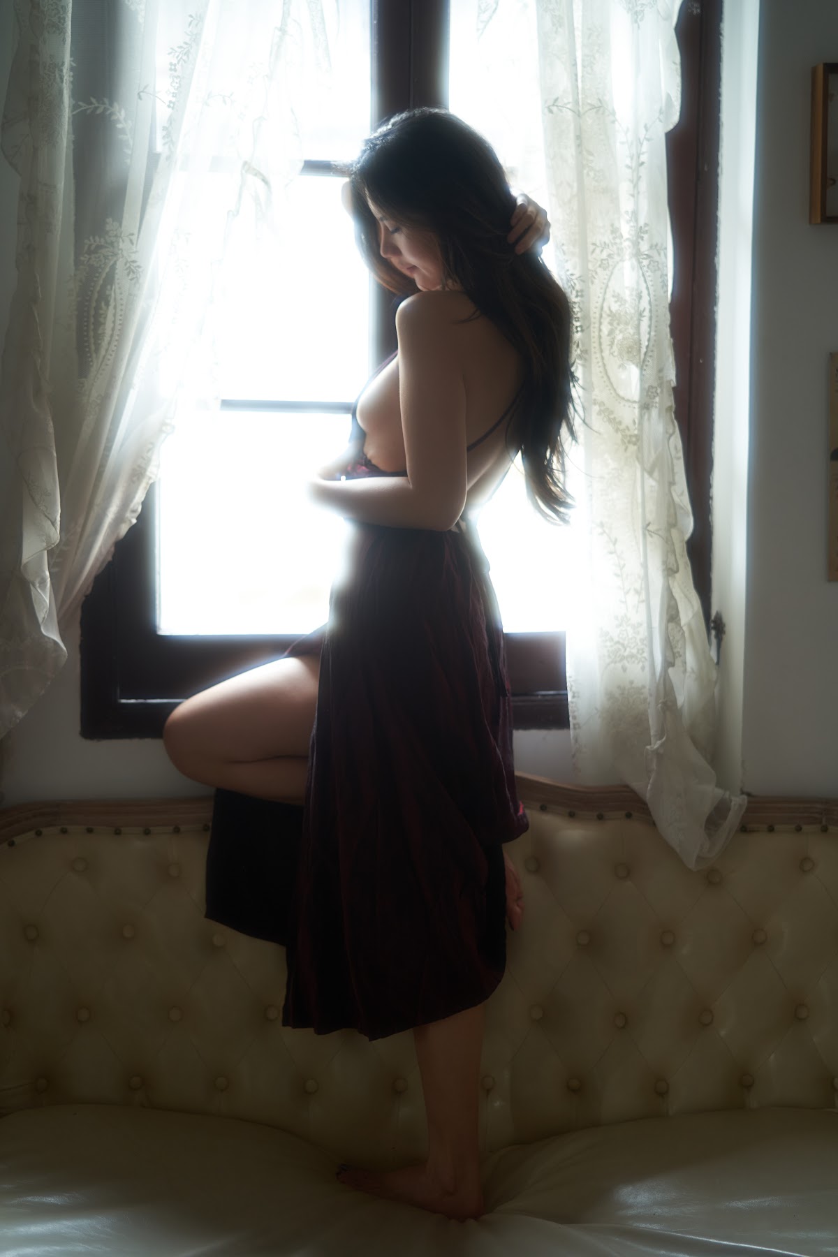Jiu Shi A Zhu A (就是阿朱啊) – 唯美性感写真《红日》 - P38