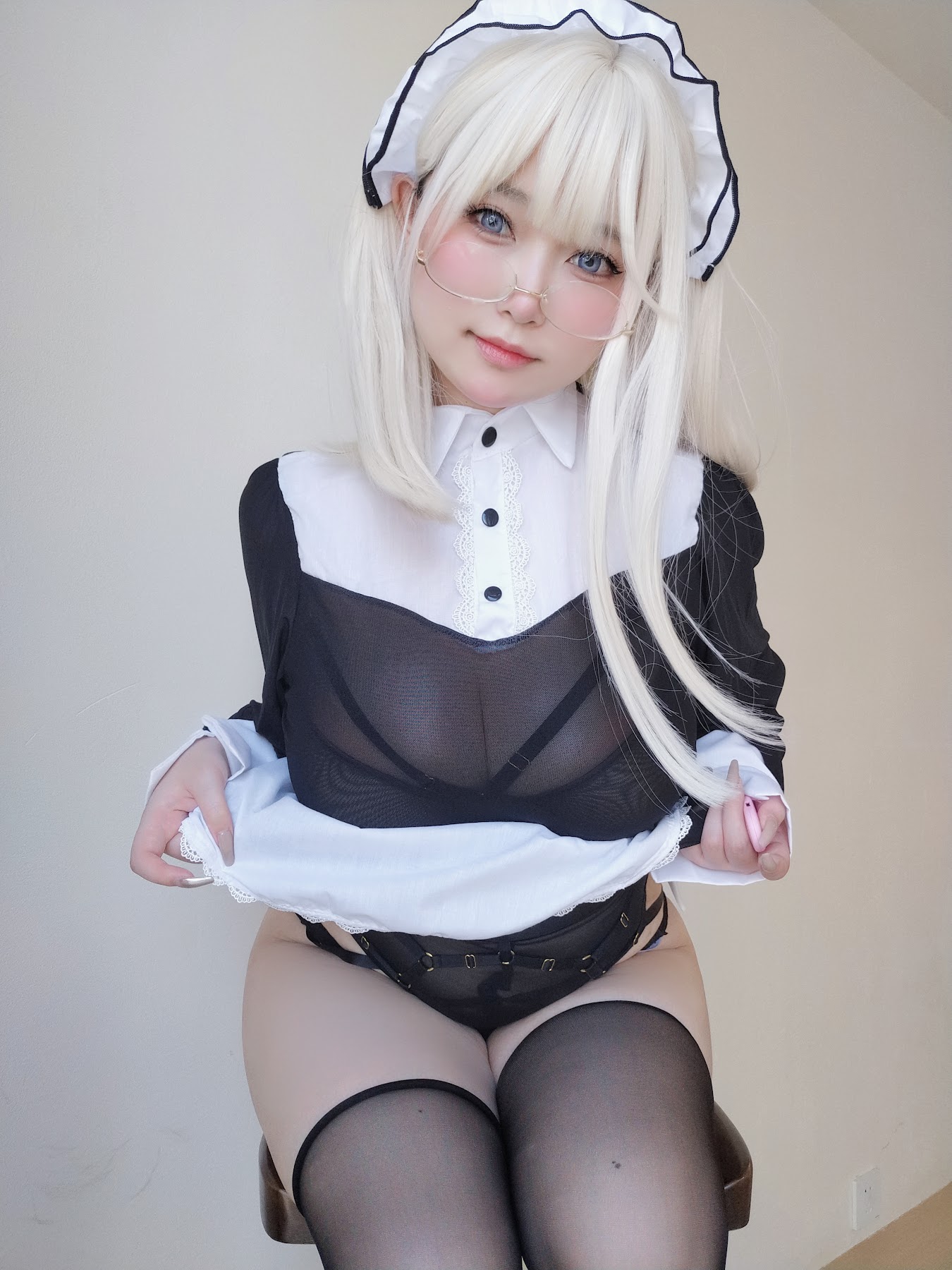 Coser@女主K – 主人的女仆 - P9