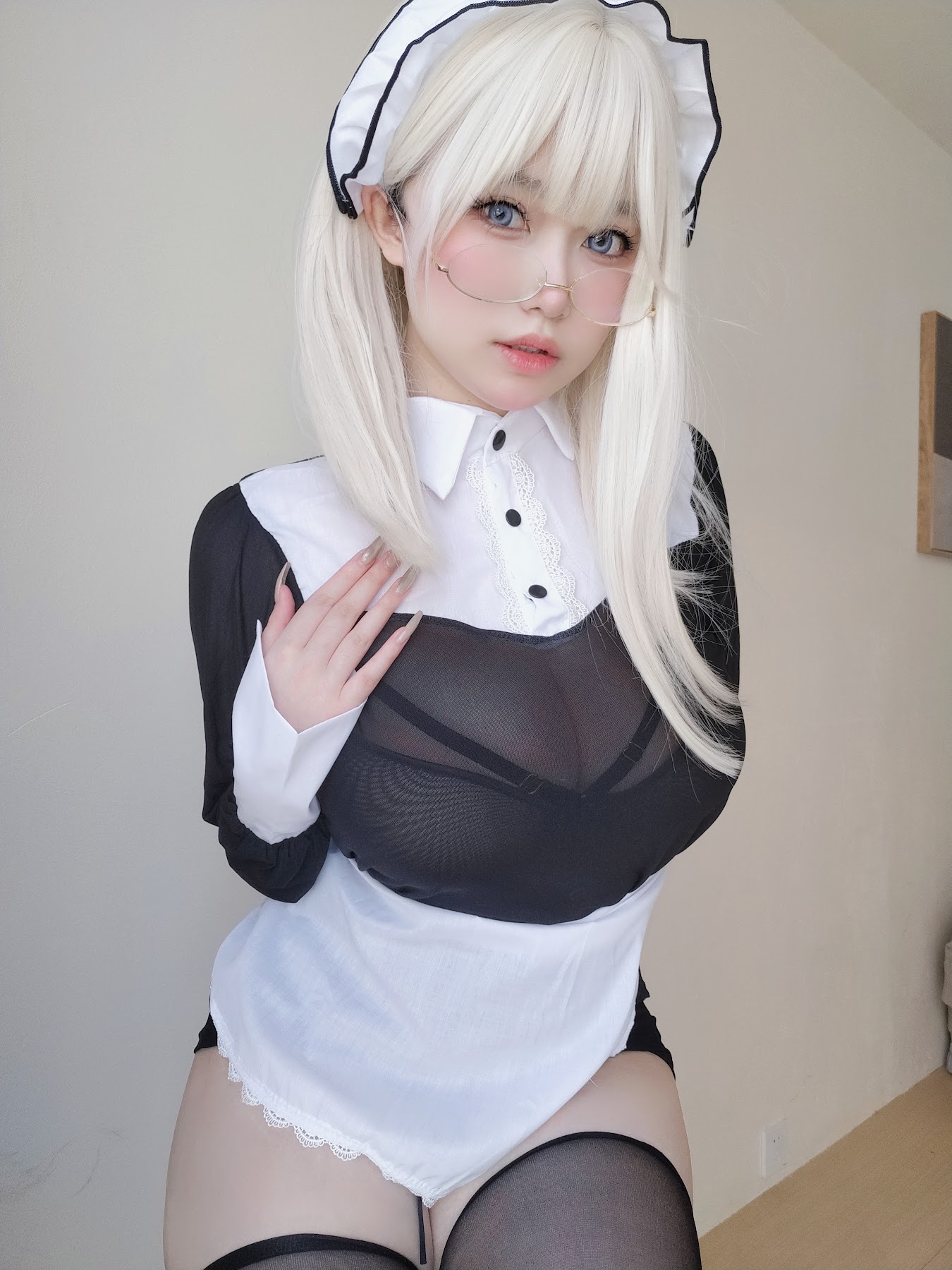 Coser@女主K – 主人的女仆 - P12