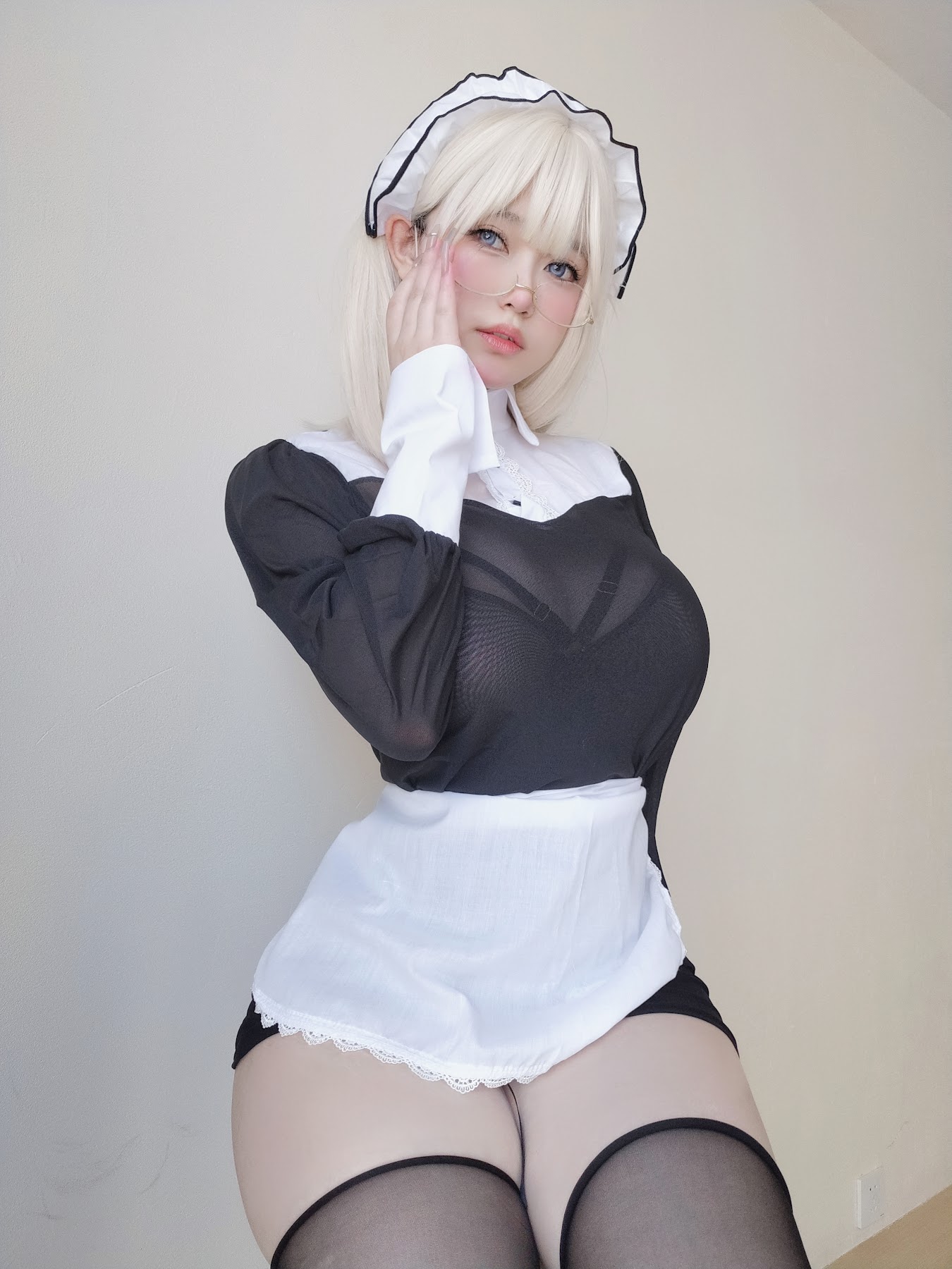 Coser@女主K – 主人的女仆 - P8