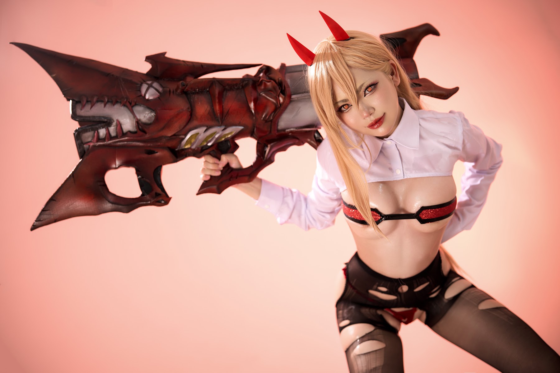 Coser@ZinieQ – Chainsaw Man Power 电锯人 帕瓦 - P10