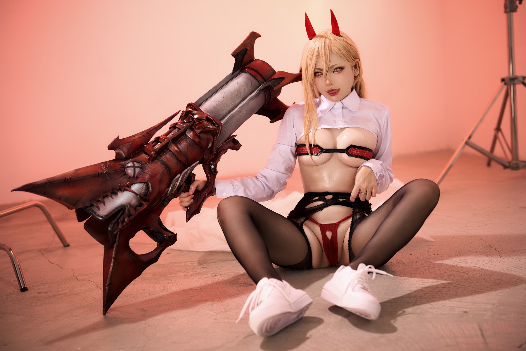 Coser@ZinieQ – Chainsaw Man Power 电锯人 帕瓦 - P17