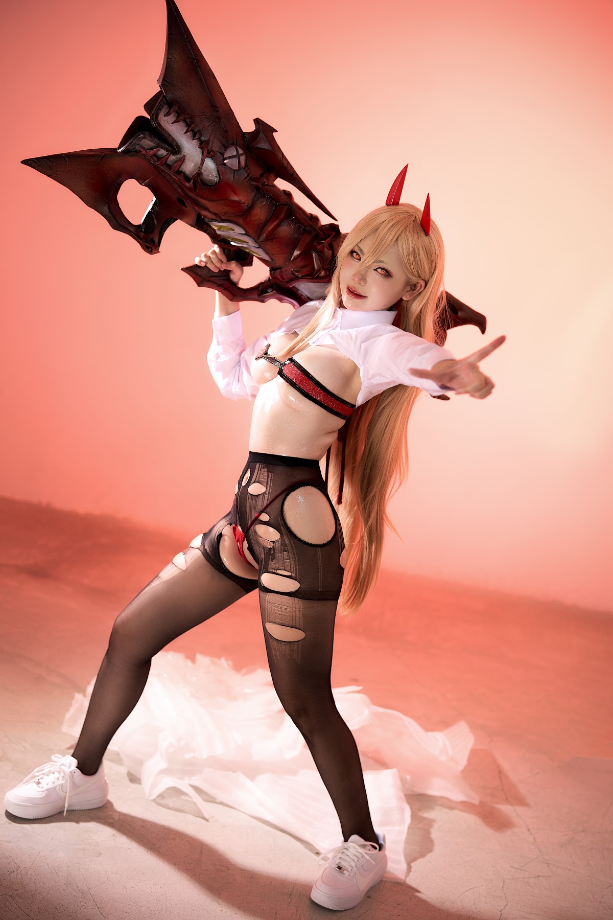 Coser@ZinieQ – Chainsaw Man Power 电锯人 帕瓦 - P6