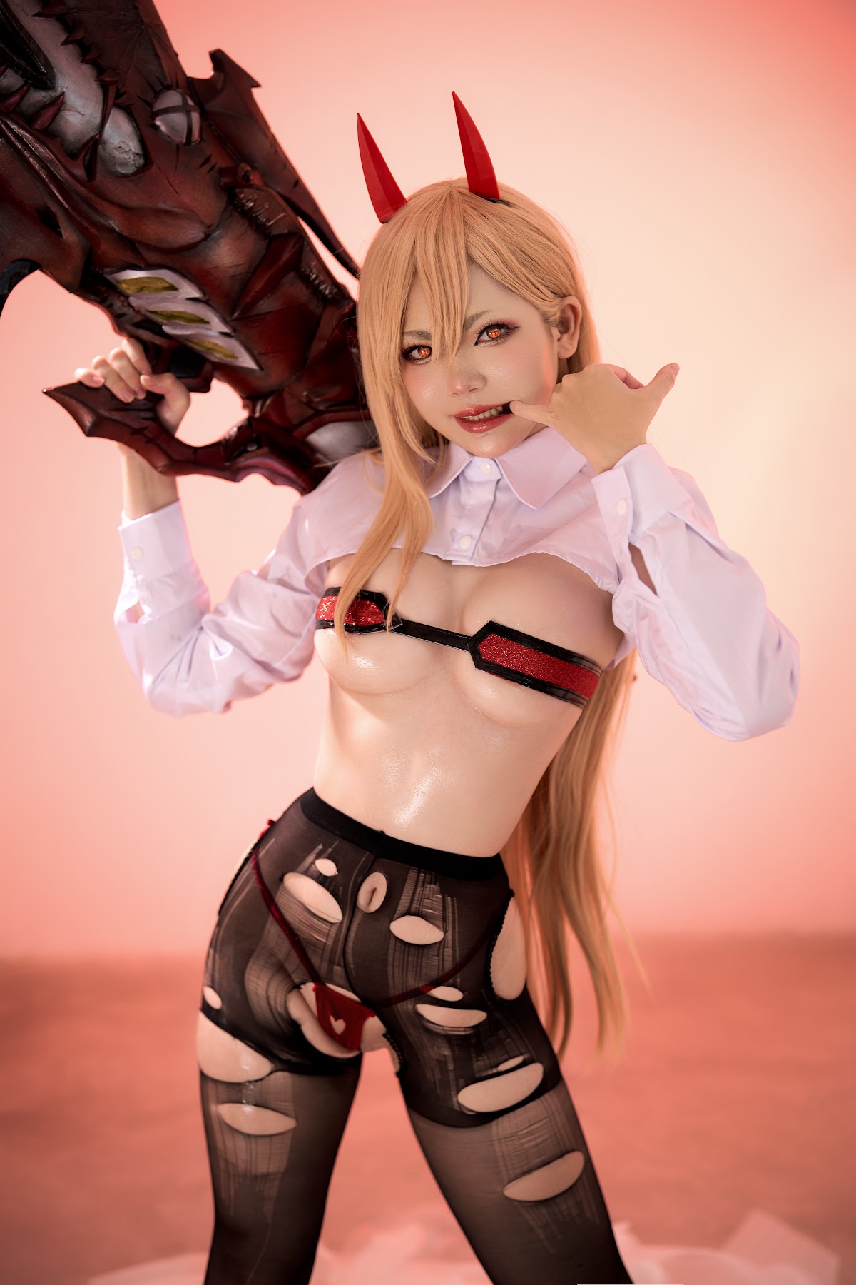 Coser@ZinieQ – Chainsaw Man Power 电锯人 帕瓦 - P7