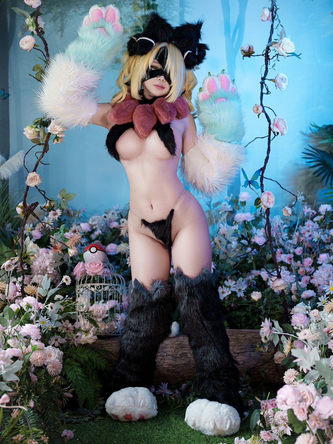 Coser@ZinieQ – Cynthia in Meowscarada Costume - P2