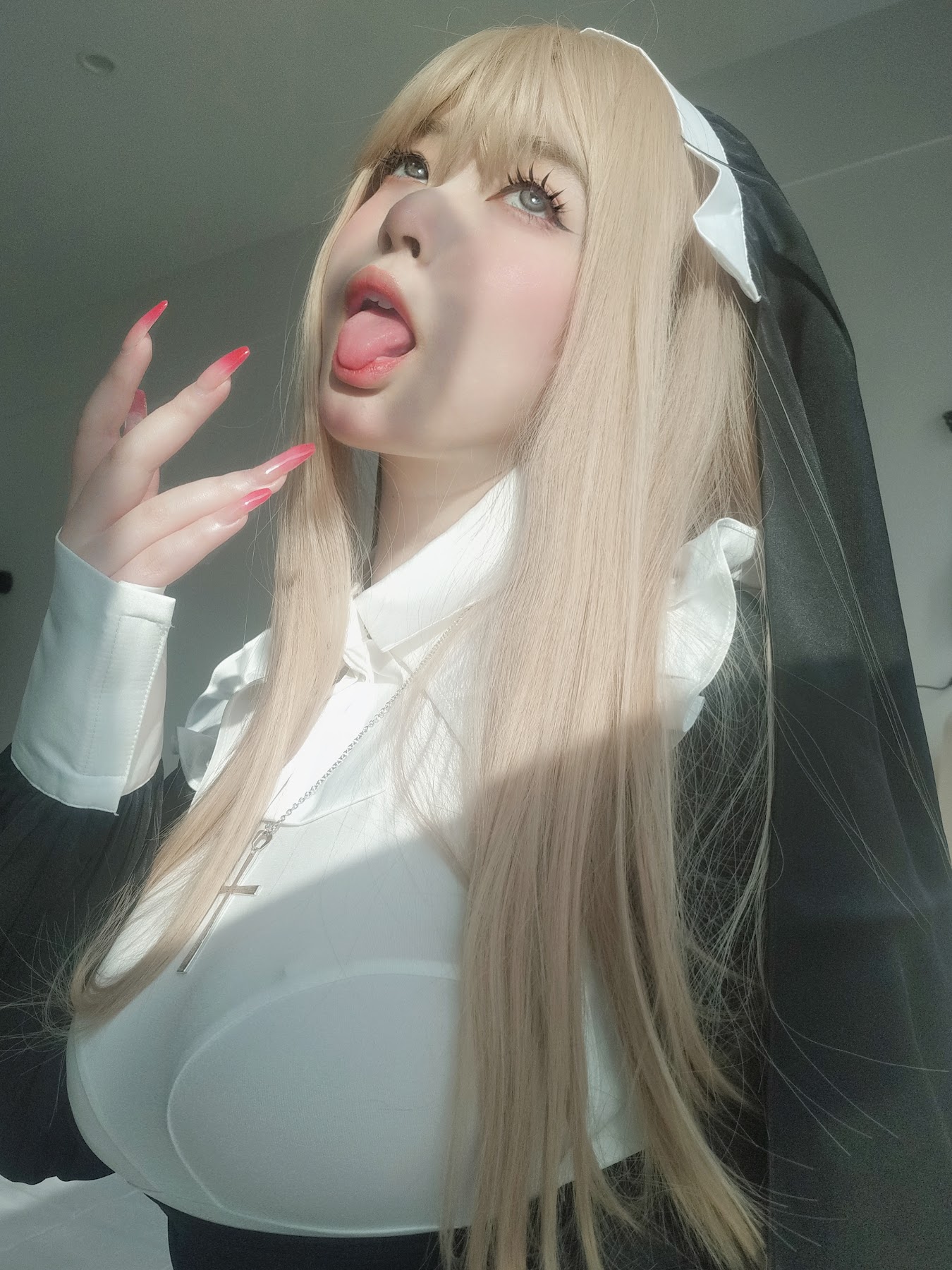 Coser@女主K – 修女 - P14