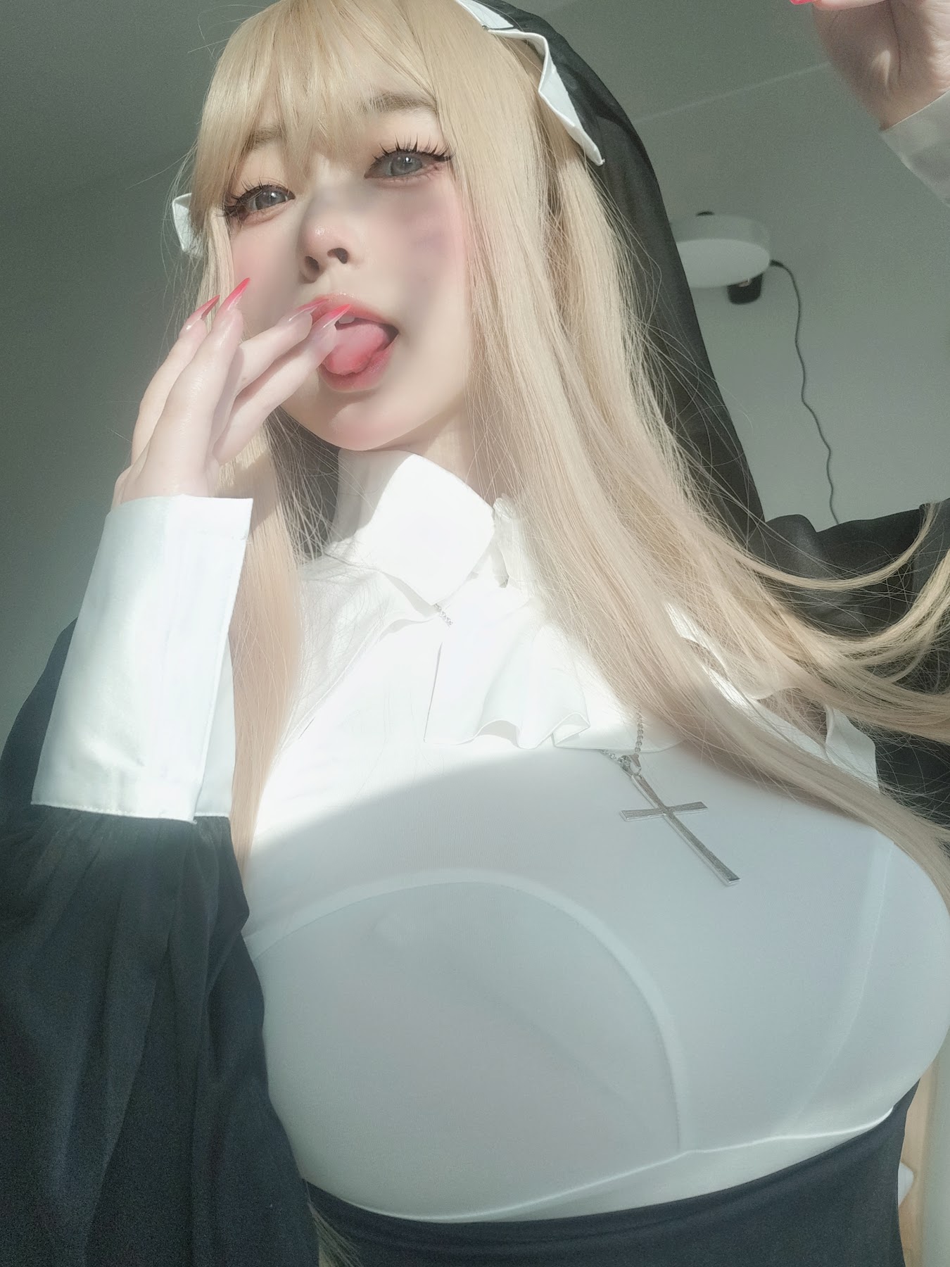 Coser@女主K – 修女 - P15
